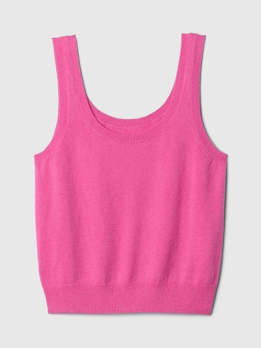 CashSoft Cropped Tank Top Product Image
