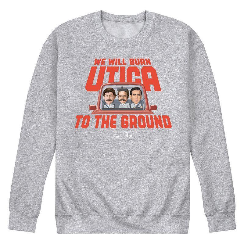 Men's Dr. Seuss The Grinch Chaos Coordinator Fleece Sweatshirt, Size: Large, Black Product Image