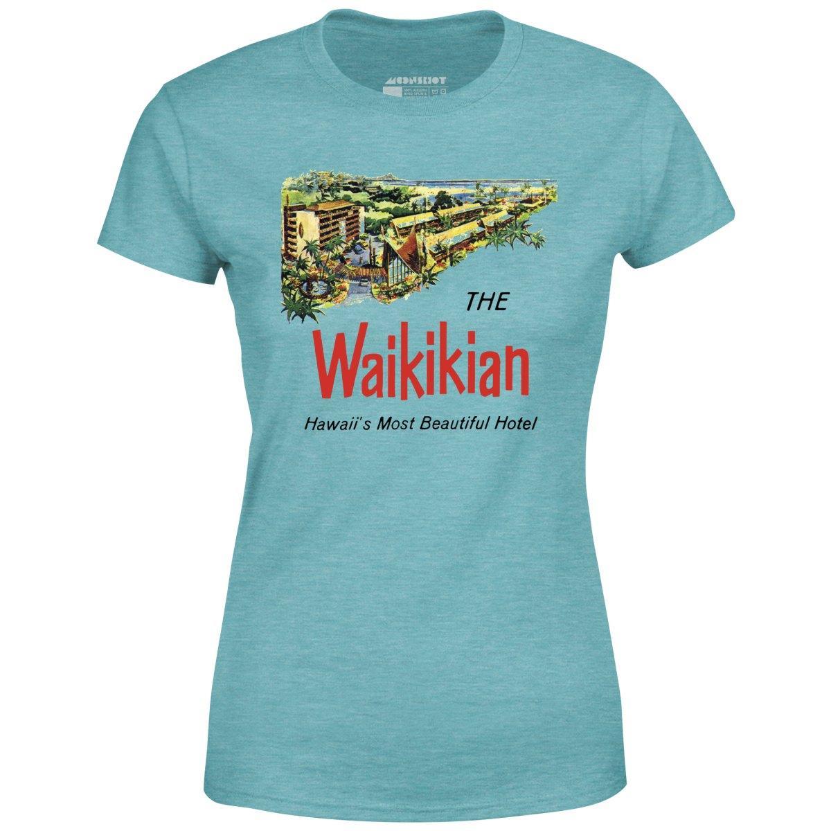 The Waikikian - Waikiki, HI - Vintage Hotel - Women's T-Shirt Female Product Image