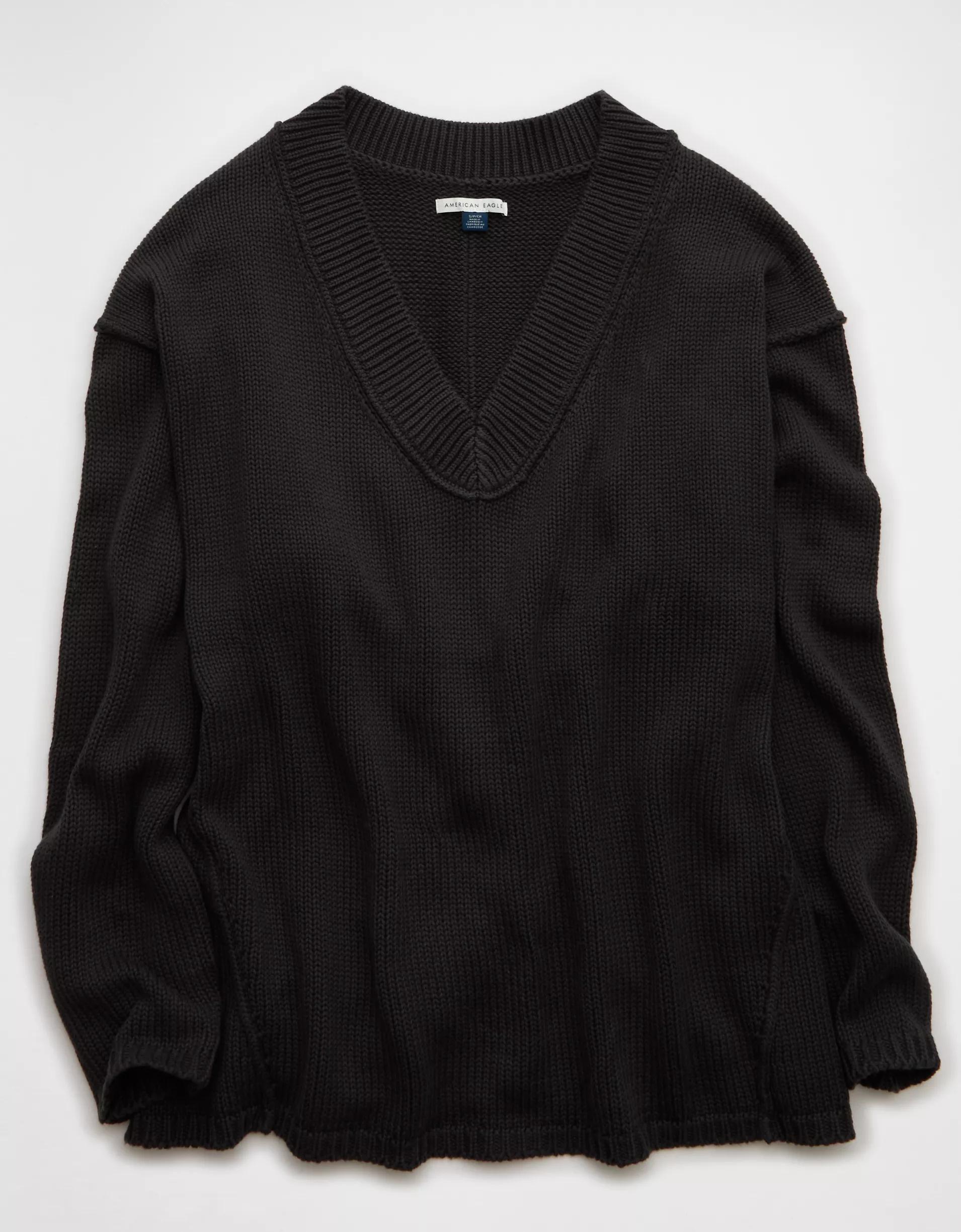 AE Big Hug V-Neck Sweater Product Image
