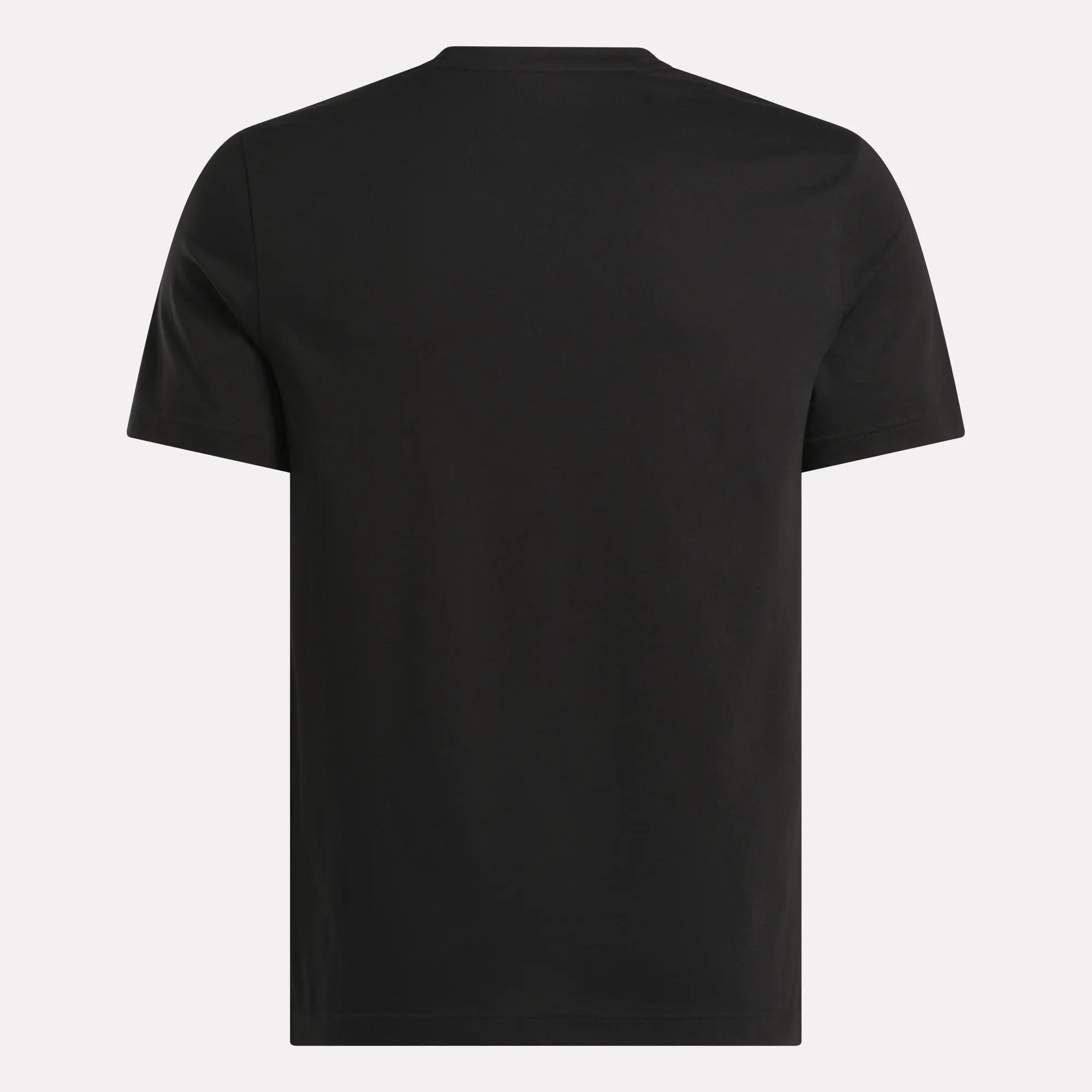 Men's Reebok Identity Big Stacked Logo T-Shirt Product Image