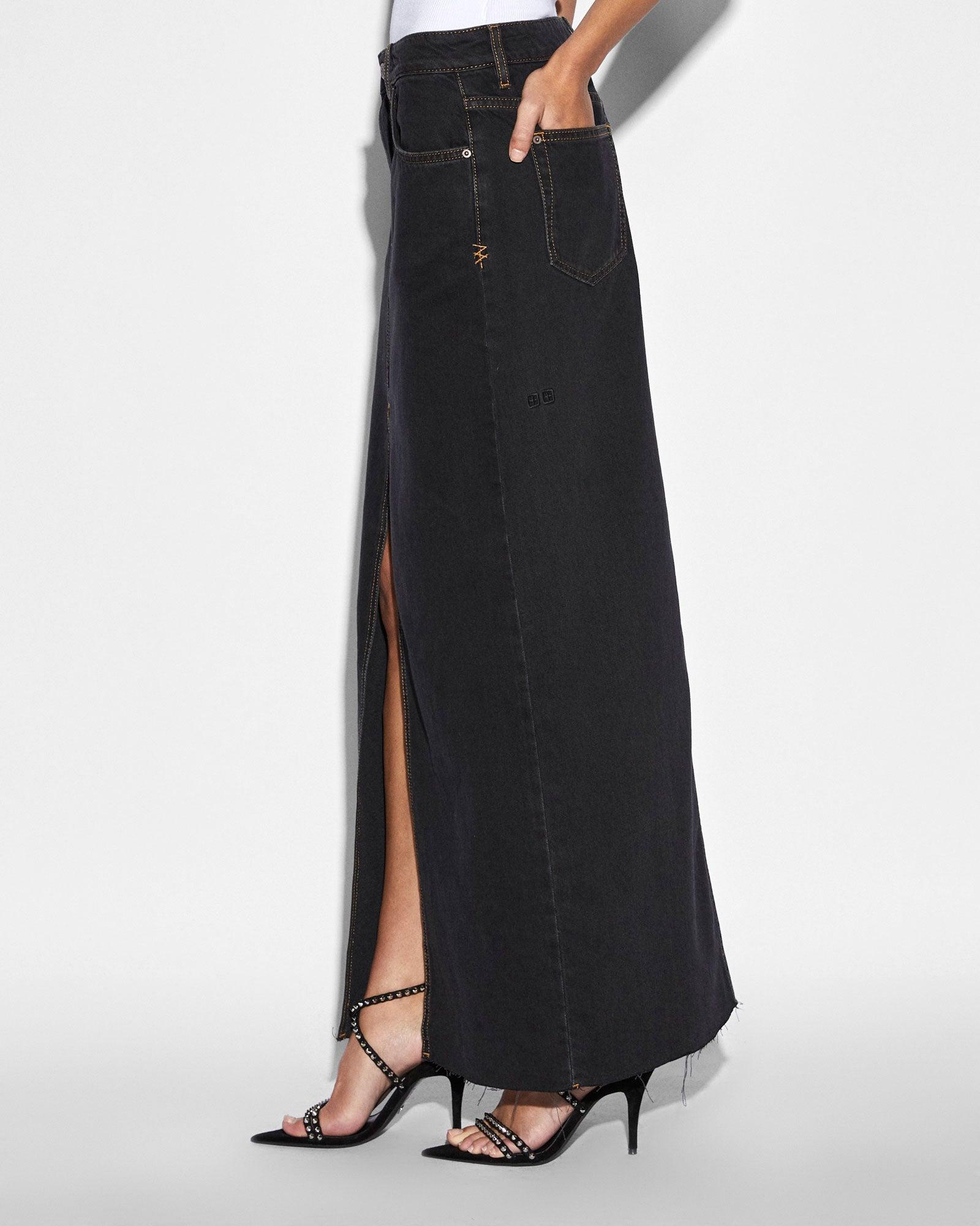 KARA MAXI SKIRT PITCH Female Product Image