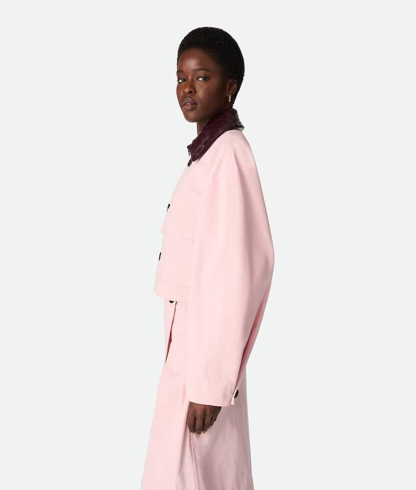 Women's Cotton Twill Jacket in Camelia Product Image
