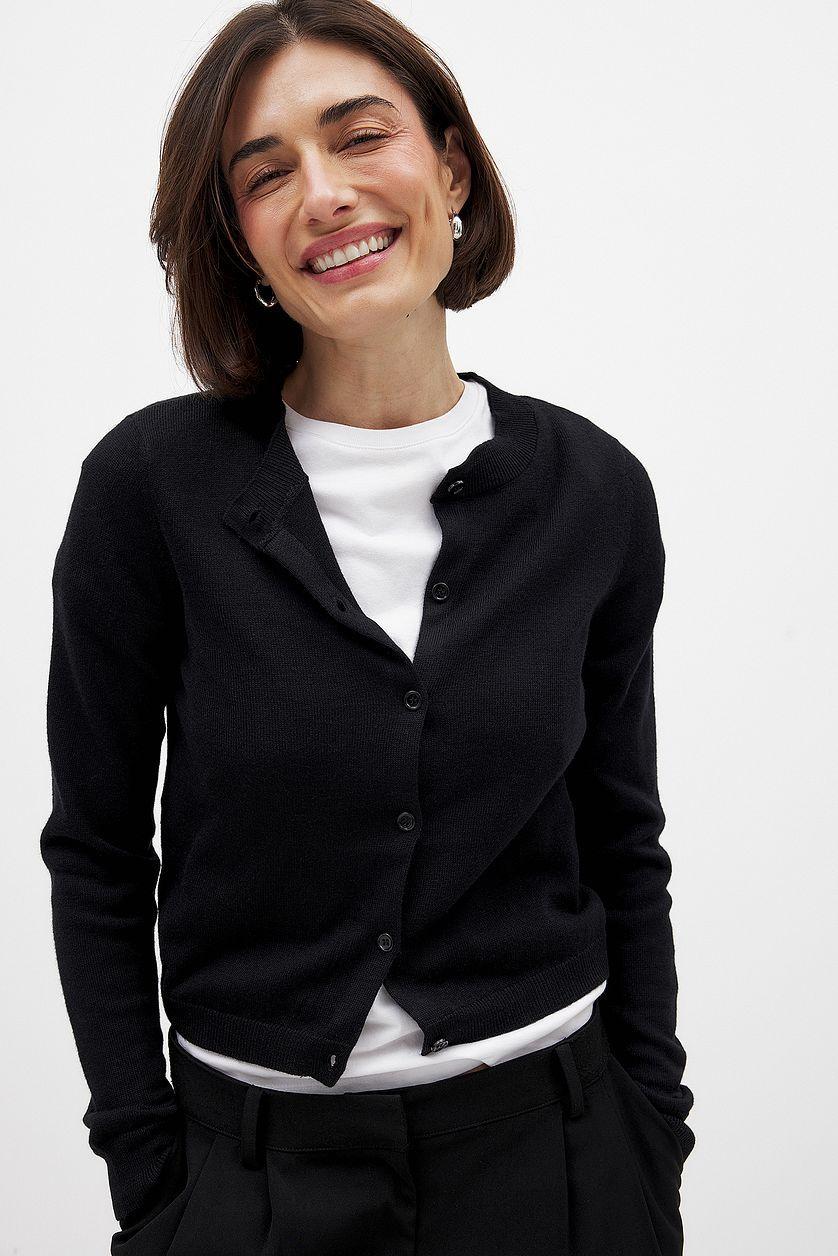 Fine Knitted Cardigan Product Image