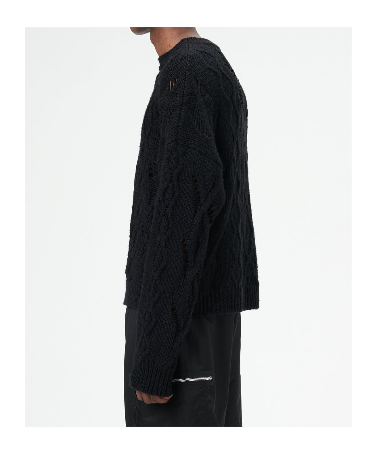 OUR LEGACY Long-sleeved Sweater In Black Product Image