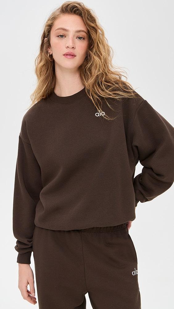 Alo Yoga Accolade Crew Neck Pullover | Shopbop Product Image