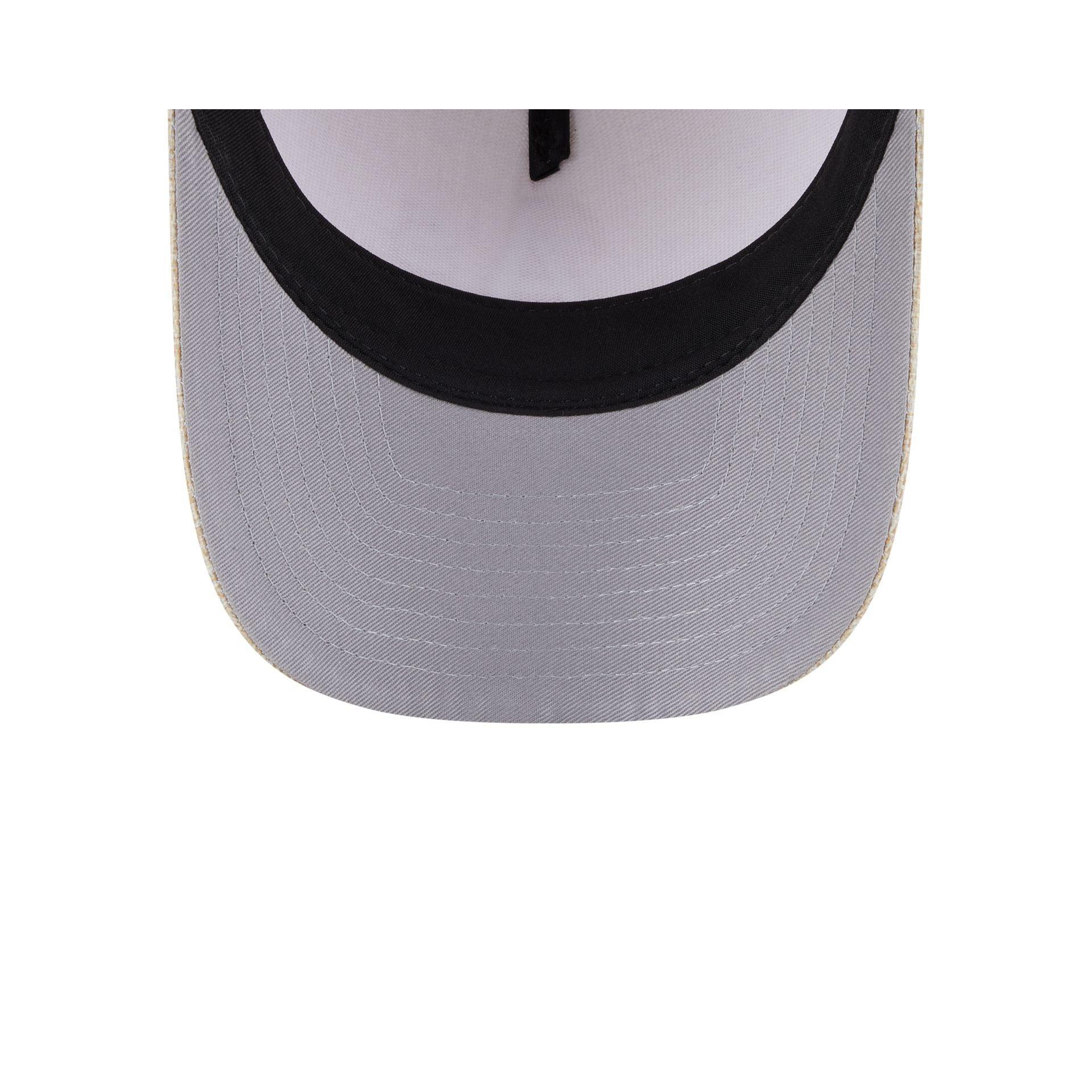 Athletics Cotton Weave Stone 9FORTY M-Crown A-Frame Snapback Hat Male Product Image