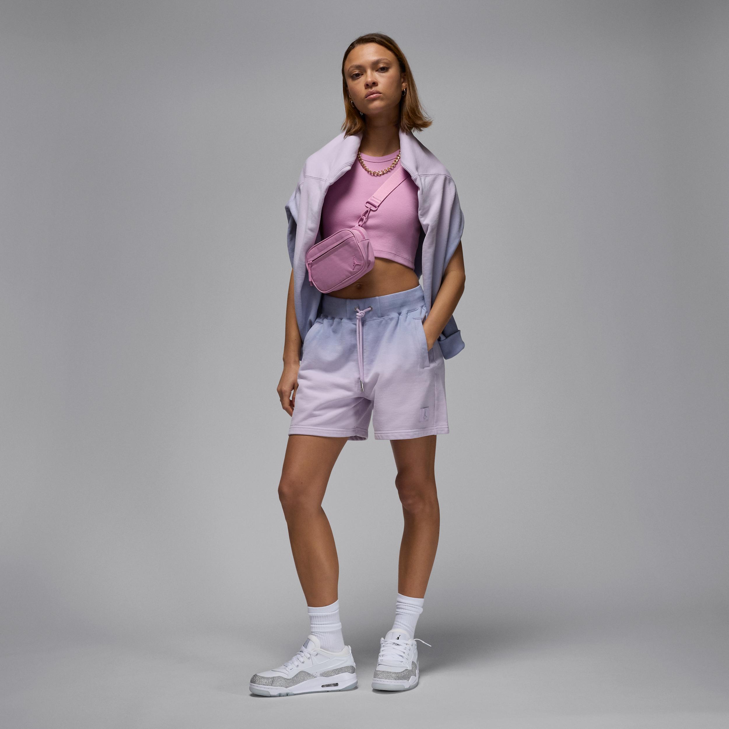 Women's Jordan Flight Fleece French Terry Shorts Product Image