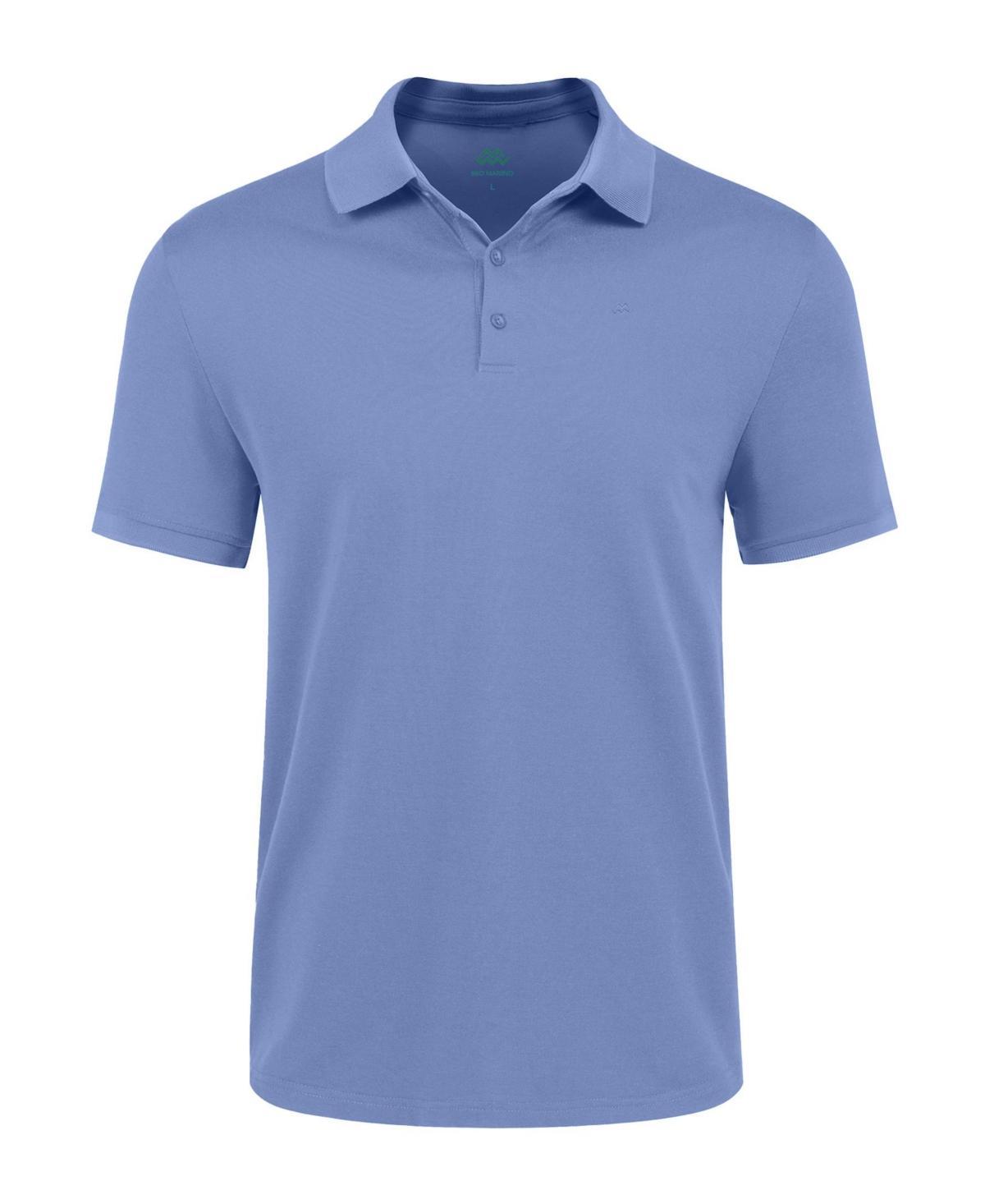 Mio Marino Mens Classic-Fit Cotton-Blend Pique Polo Shirt Product Image