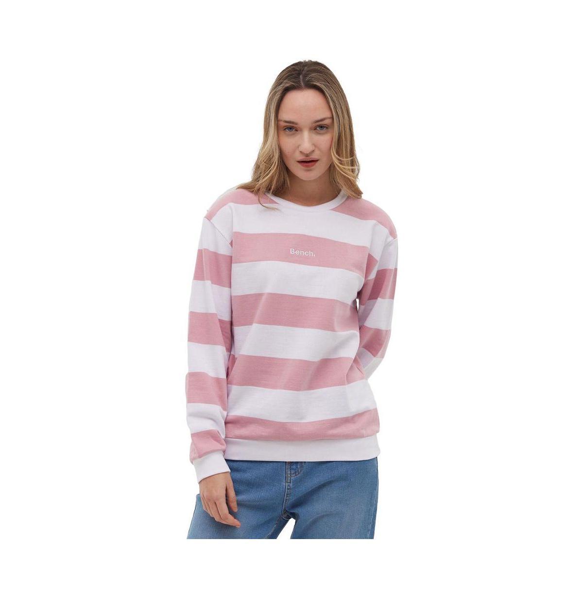 Bench Dna Womens Laide Stripe Crew Neck Product Image