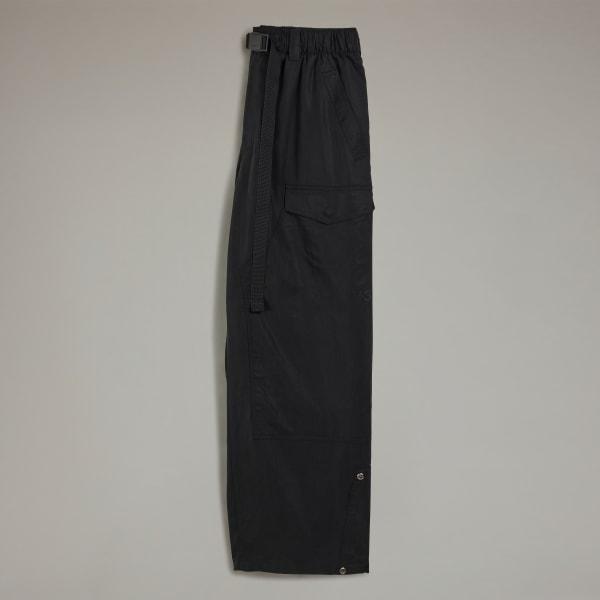 adidas Y-3 Washed Twill Pants Black L Mens Product Image