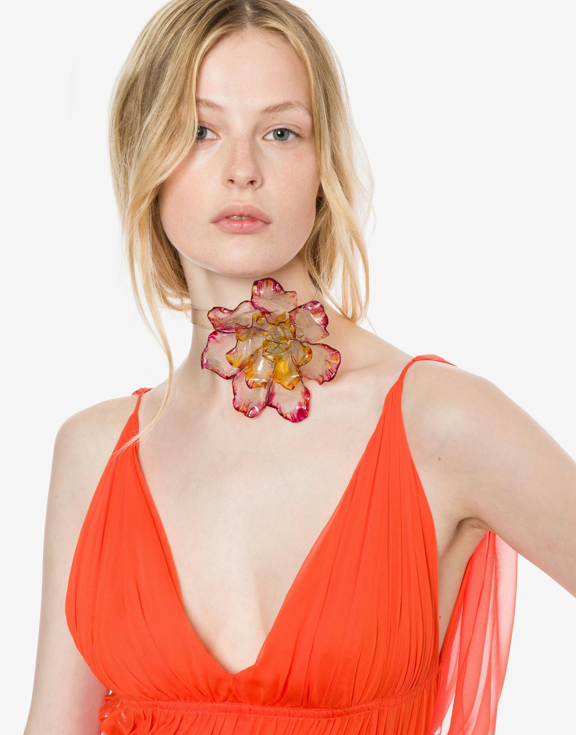 Bijoux choker with flower Product Image