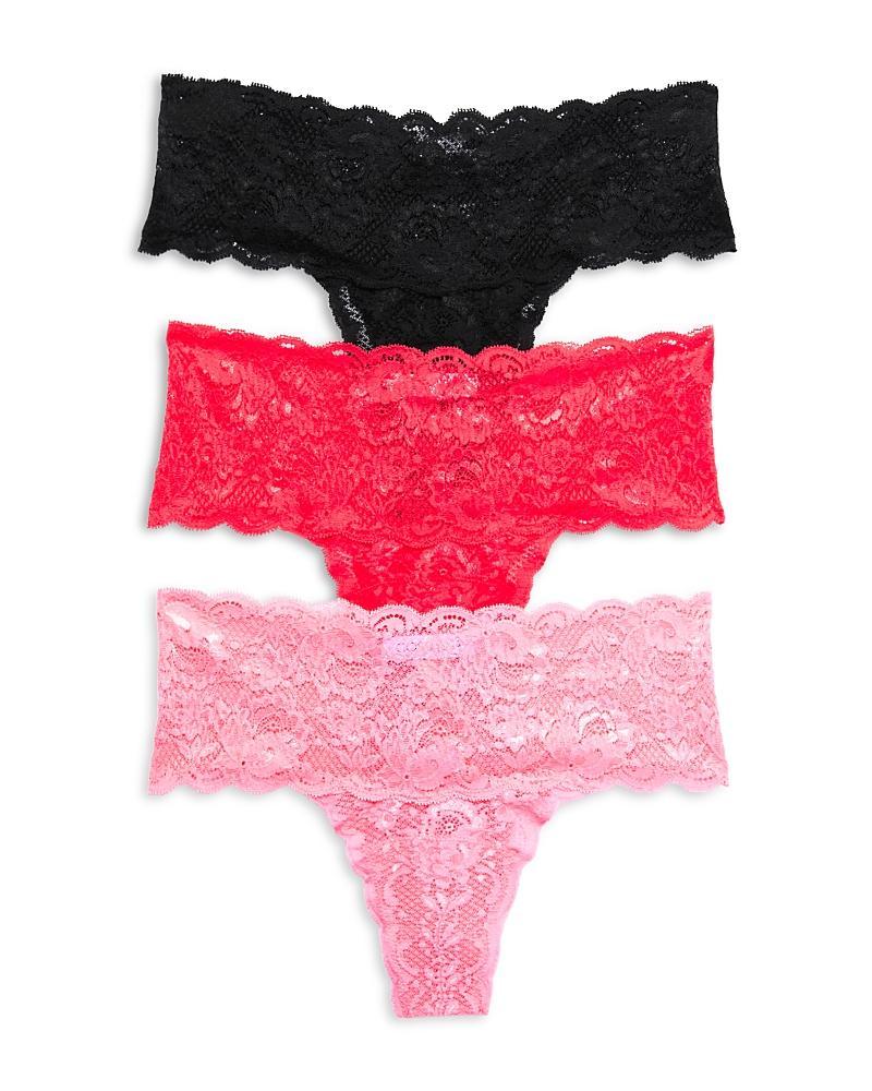 Cosabella Never Say Never Mid-Rise Thongs, Set of 3 Product Image