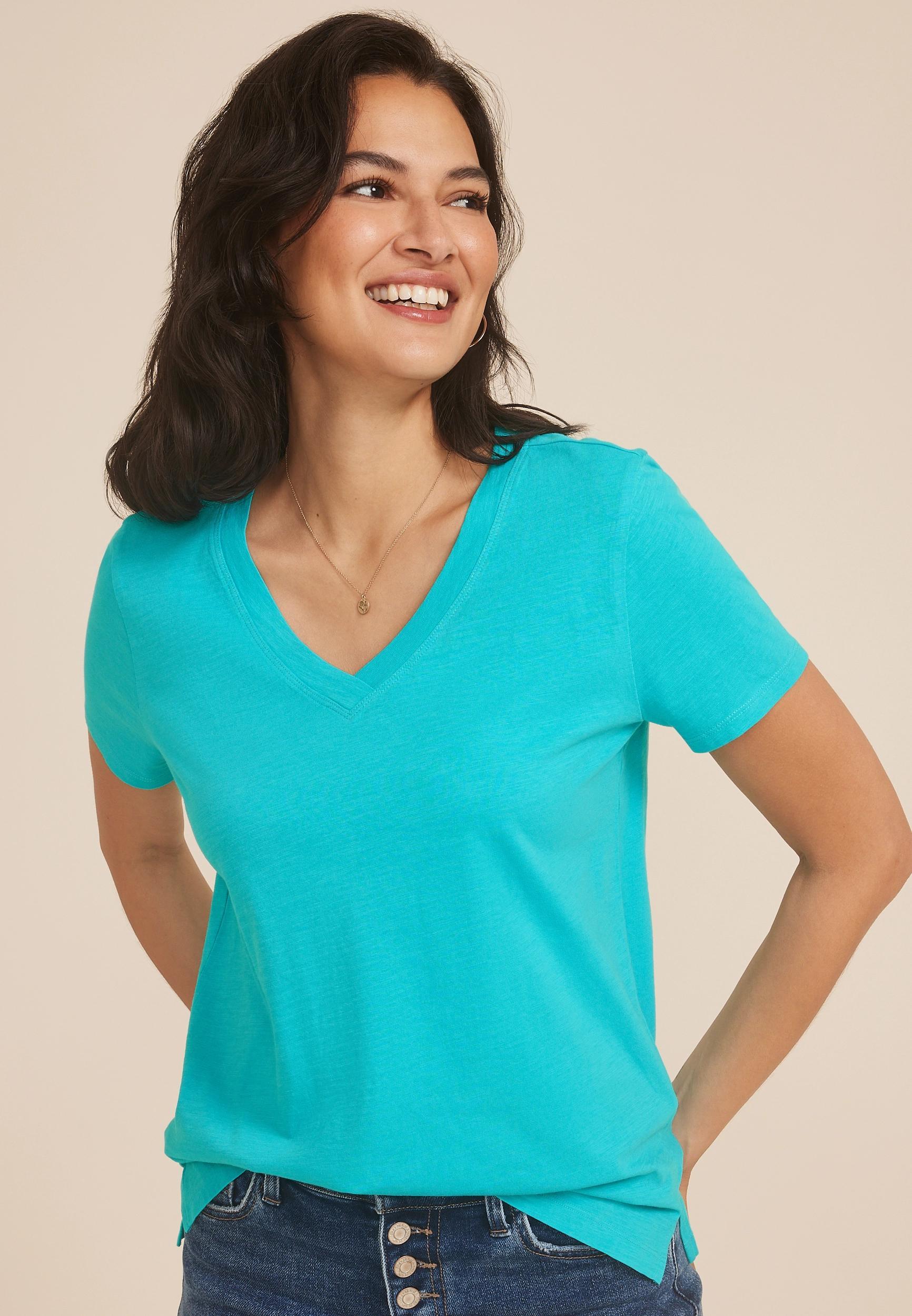 24/7 Dawson V Neck Tee Product Image