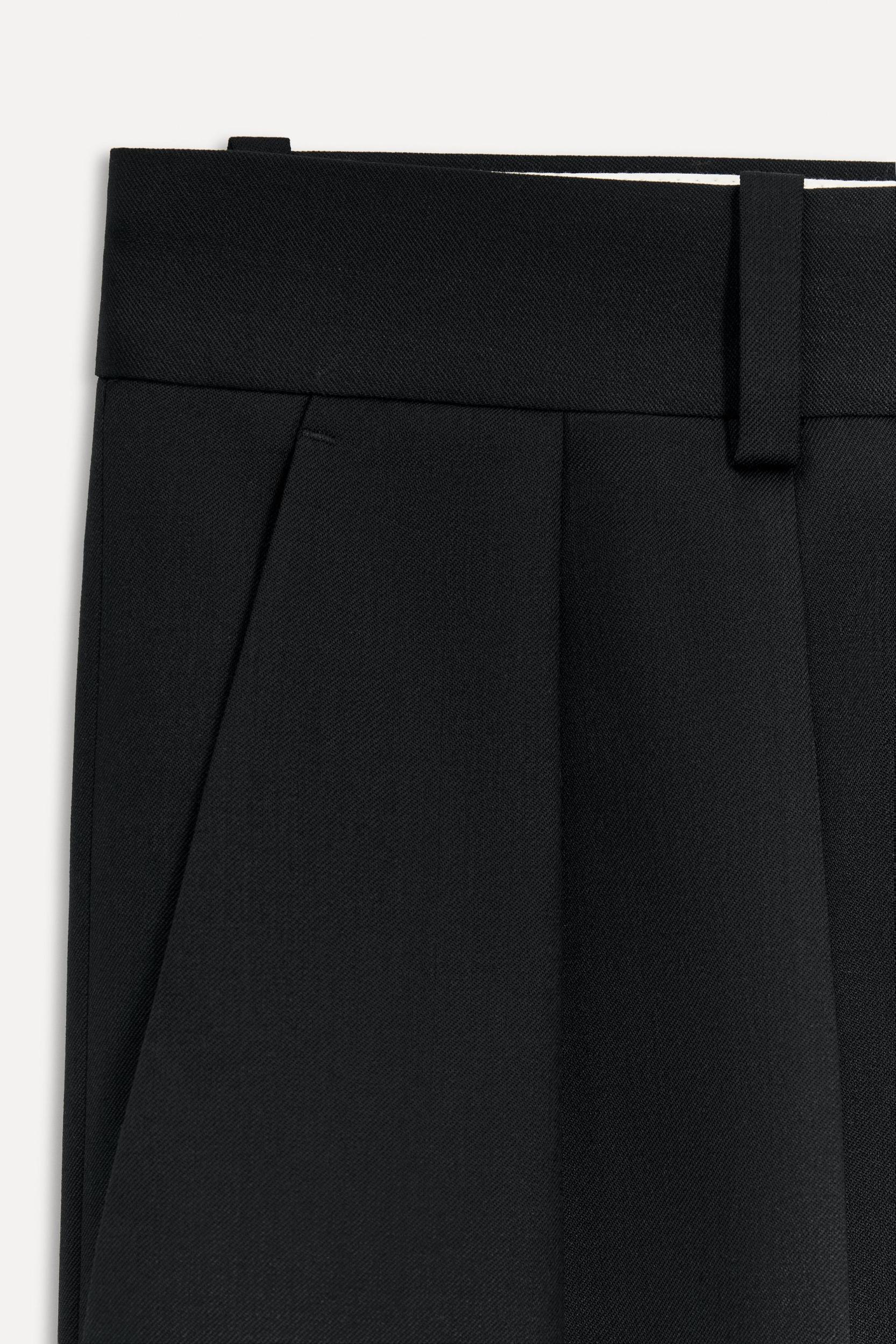 WOOL BLEND PANTS WITH DARTS 50TH ANNIVERSARY Product Image