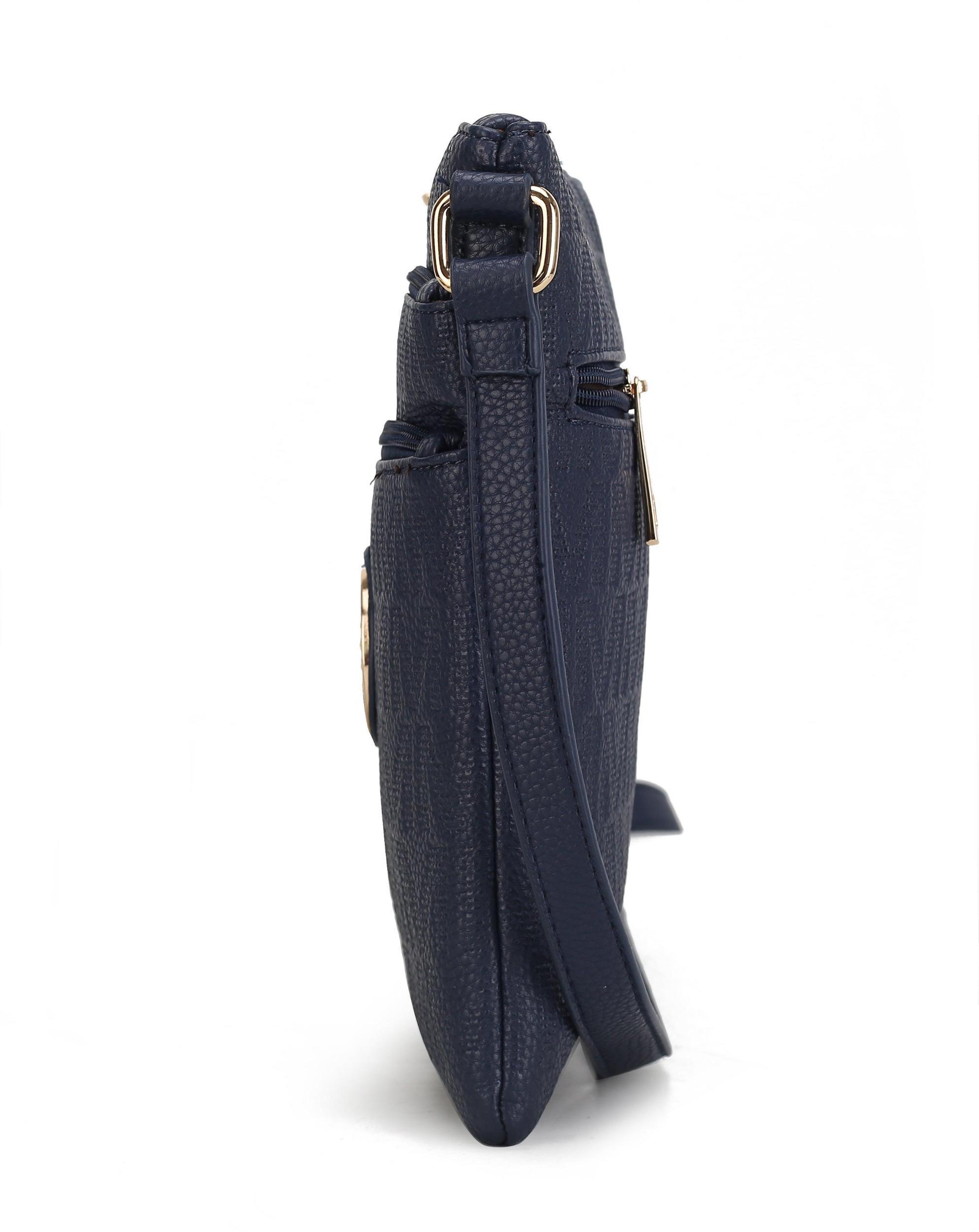 MKF Collection Women's Lennit Signature Crossbody Bag Female Product Image