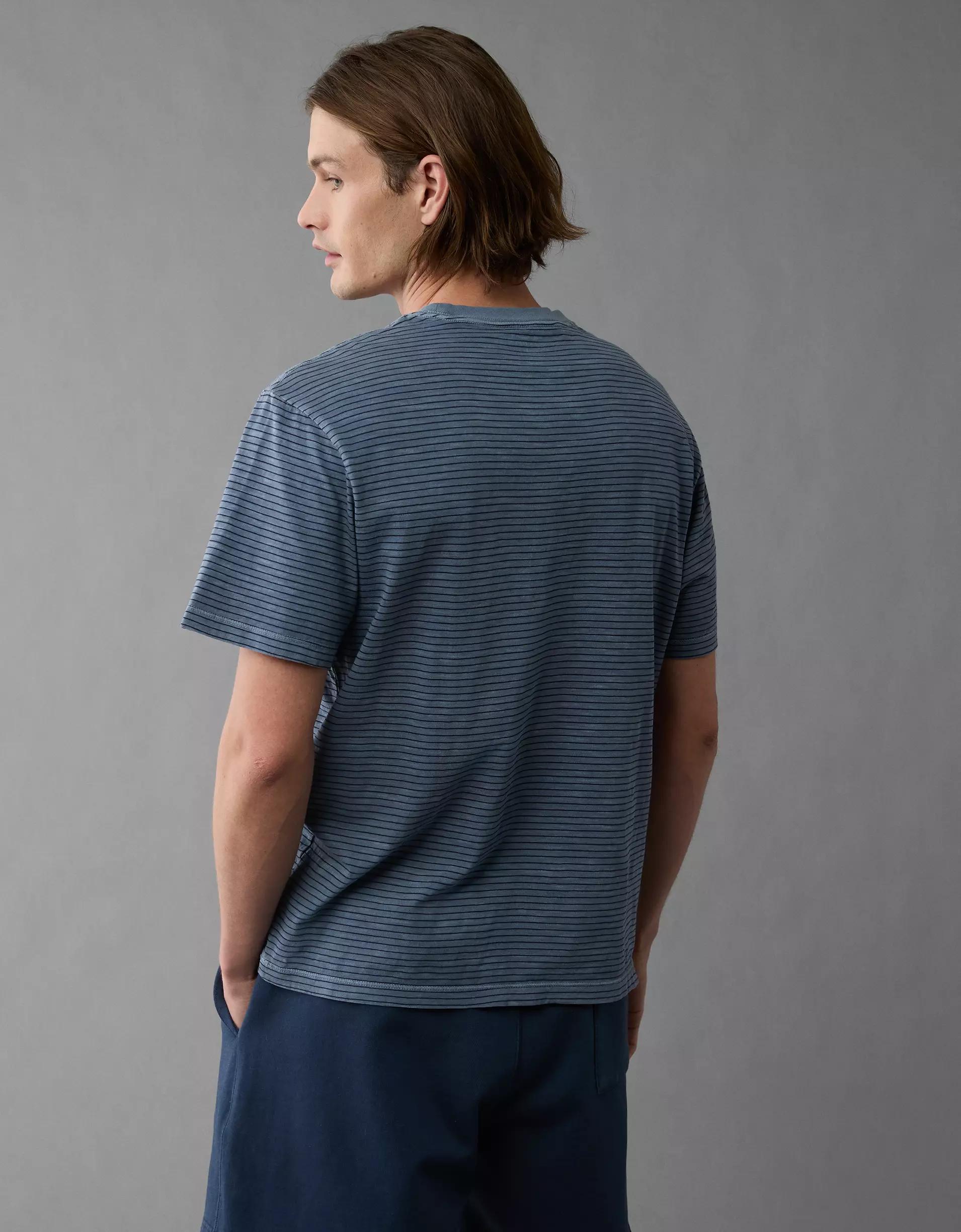 AE Striped Slub Lounge T-Shirt Product Image