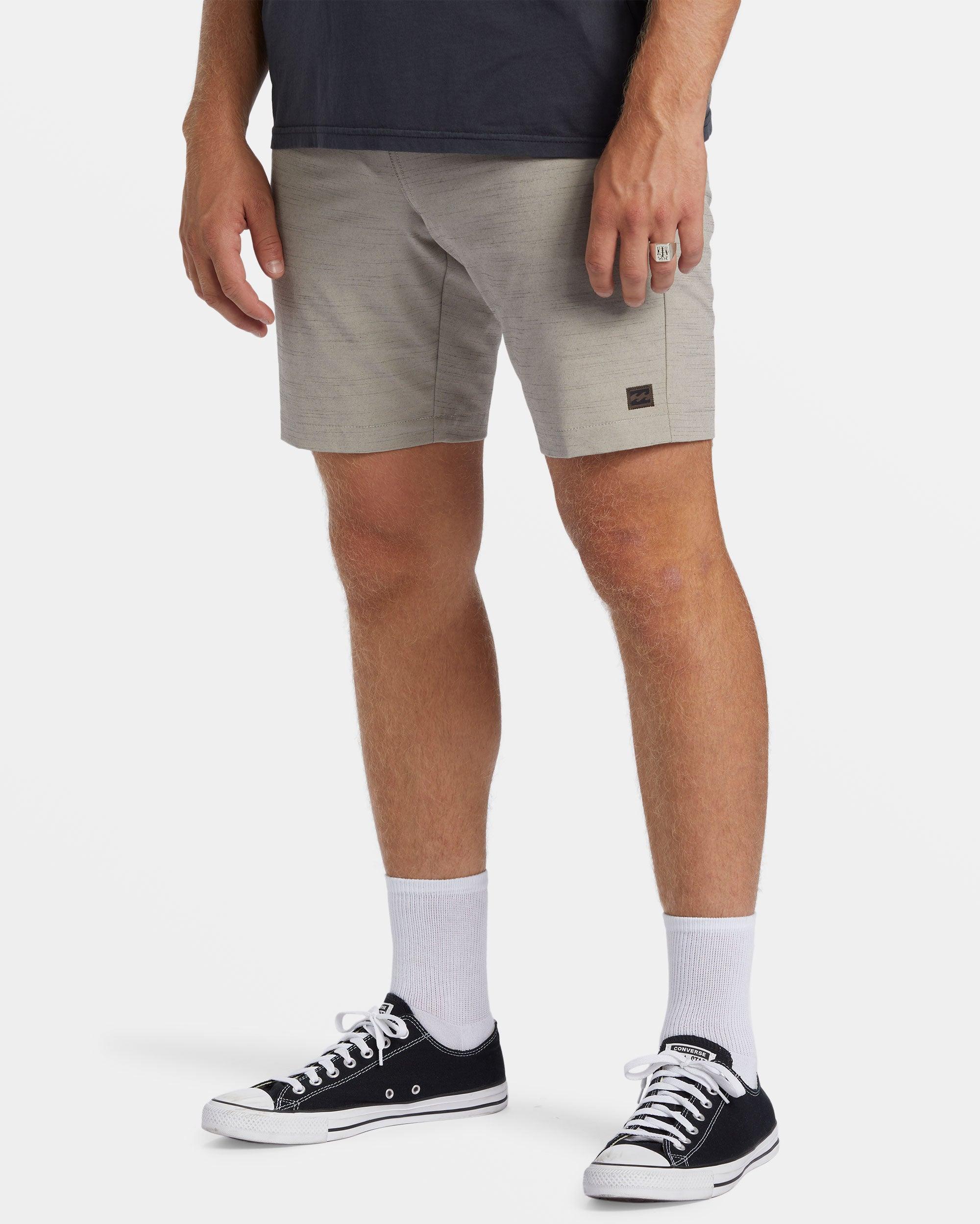 Crossfire Slub 19" Hybrid Submersible Shorts - Stone Male Product Image