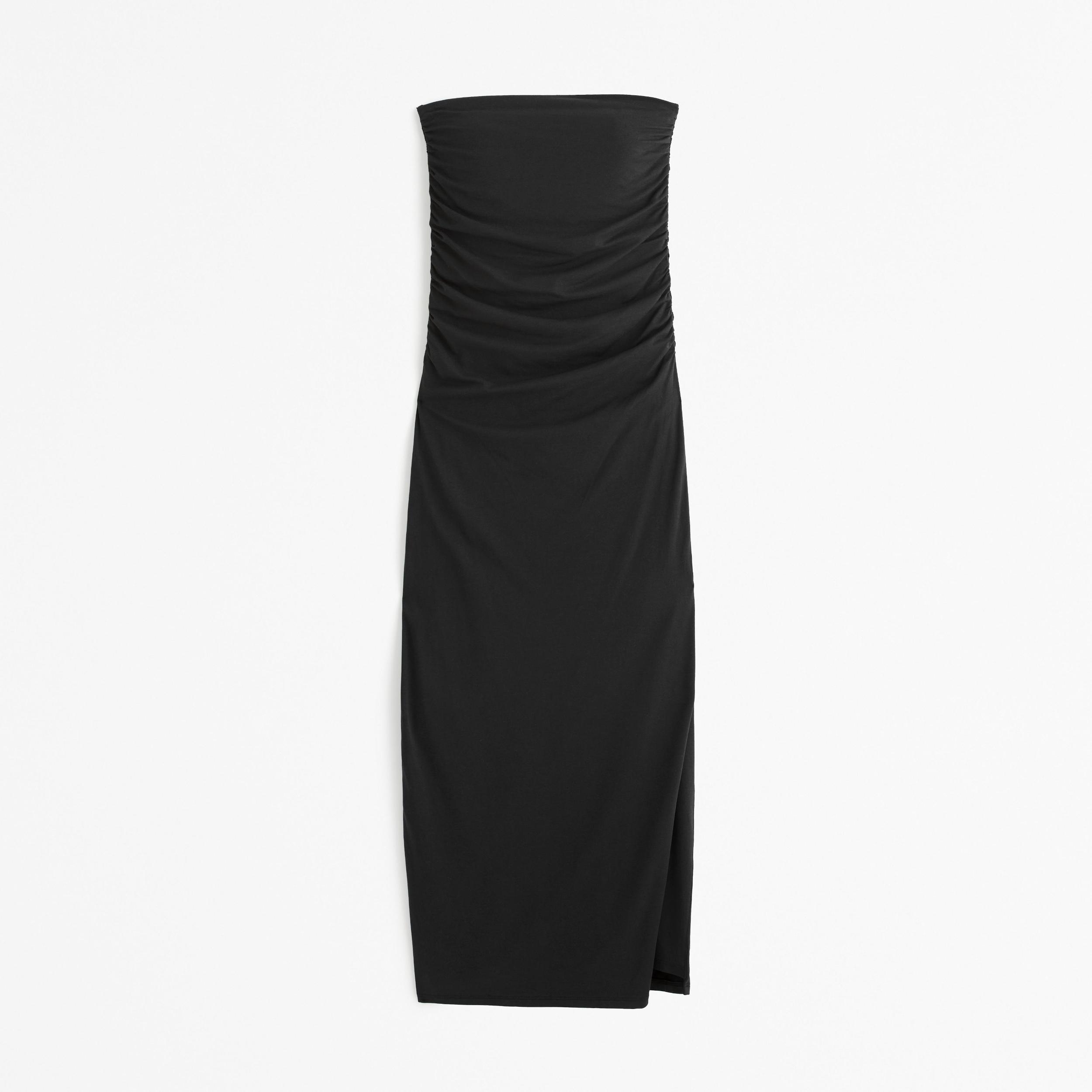 Strapless Knit Midi Dress Product Image