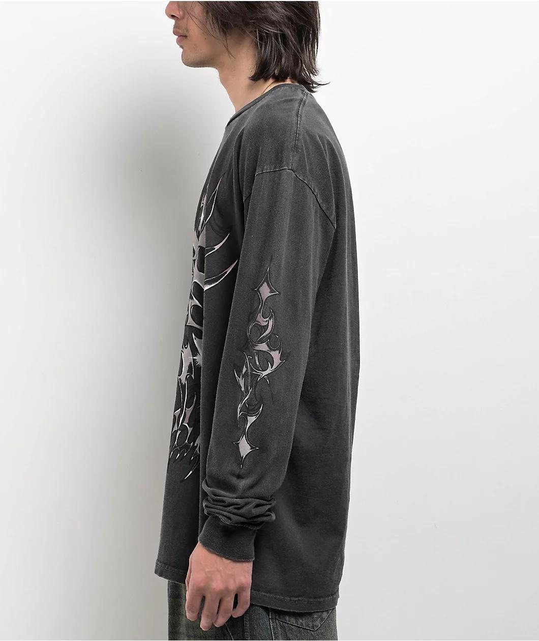 Vitriol Biospider Black Wash Long Sleeve T-Shirt Product Image