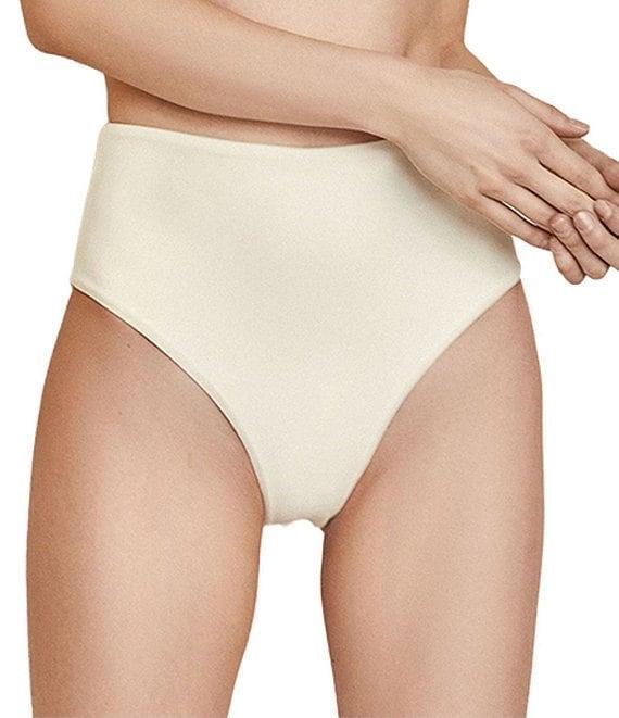 Bahia Maria Solid Moderate Coverage High Waisted Swim Bottom Product Image
