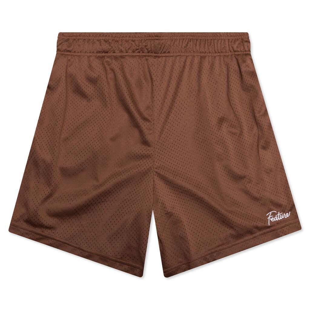 West Mesh Shorts - Orange Male Product Image