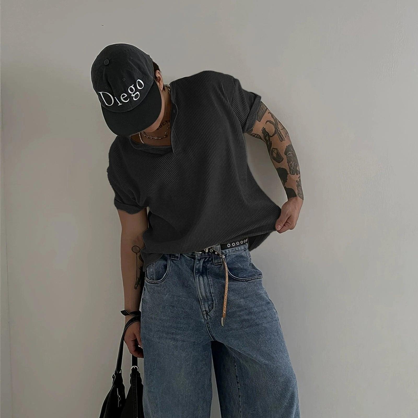 RT No. 13031 HENRY COLLAR SHORT SLEEVE Product Image
