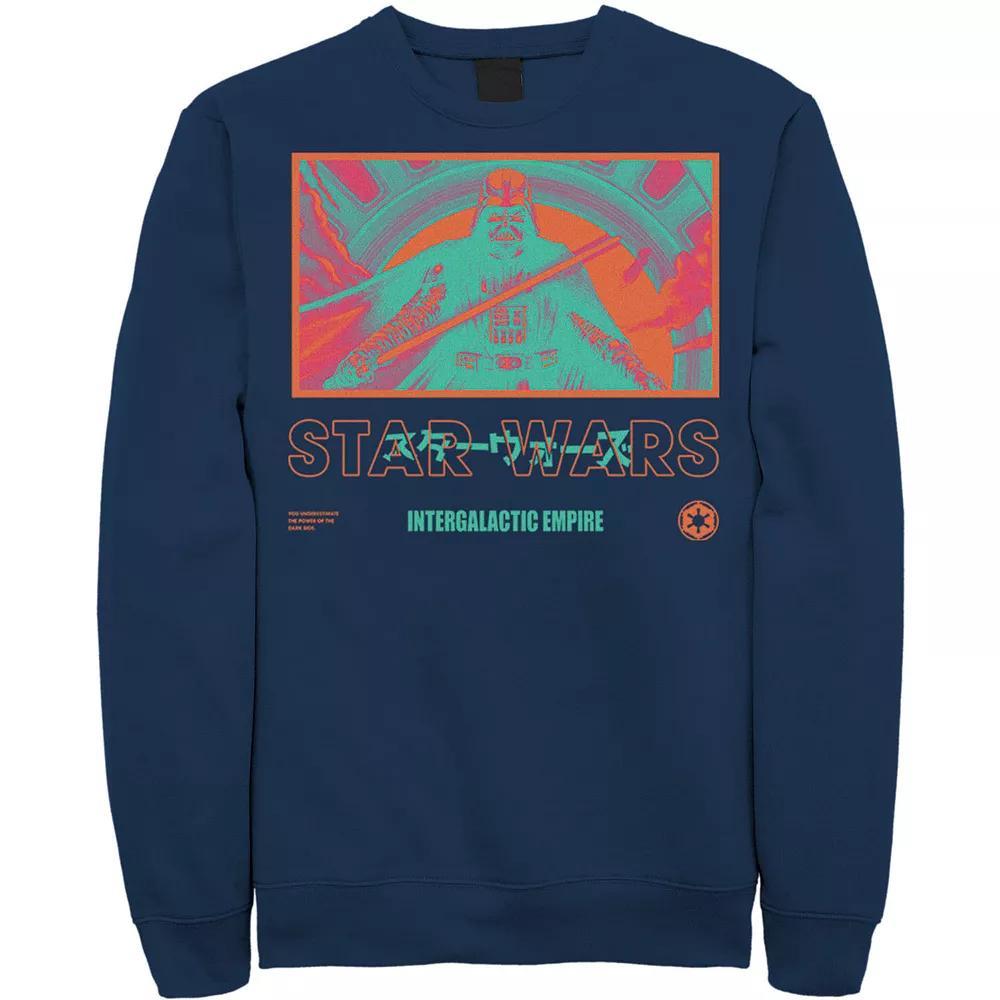 Men's Star Wars Bright Baddies Vader Sweatshirt, Size: 3XL, Black Product Image