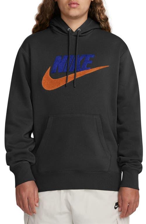 Mens Nike Club Fleece Chenille Futura Pullover Hoodie Product Image