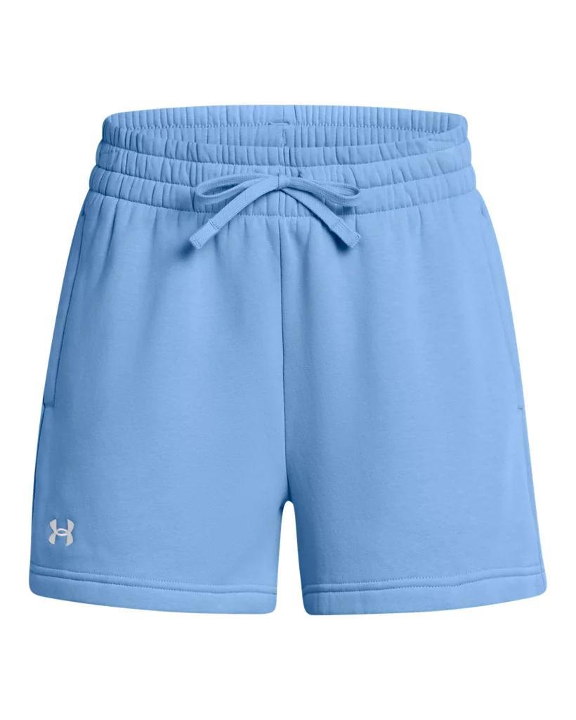 UA Rival Fleece Womens 3.5 Shorts Product Image