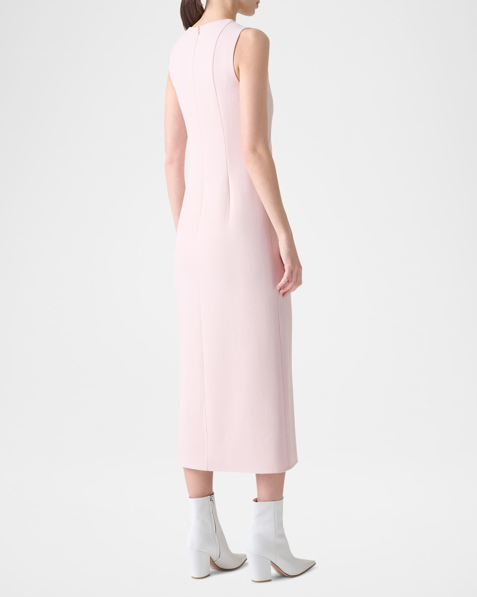 Sleeveless Virgin Wool Midi Dress Product Image