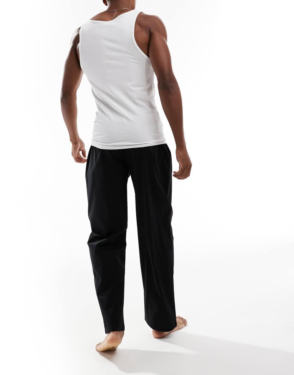 Calvin Klein CK Established pajama pant in black Product Image