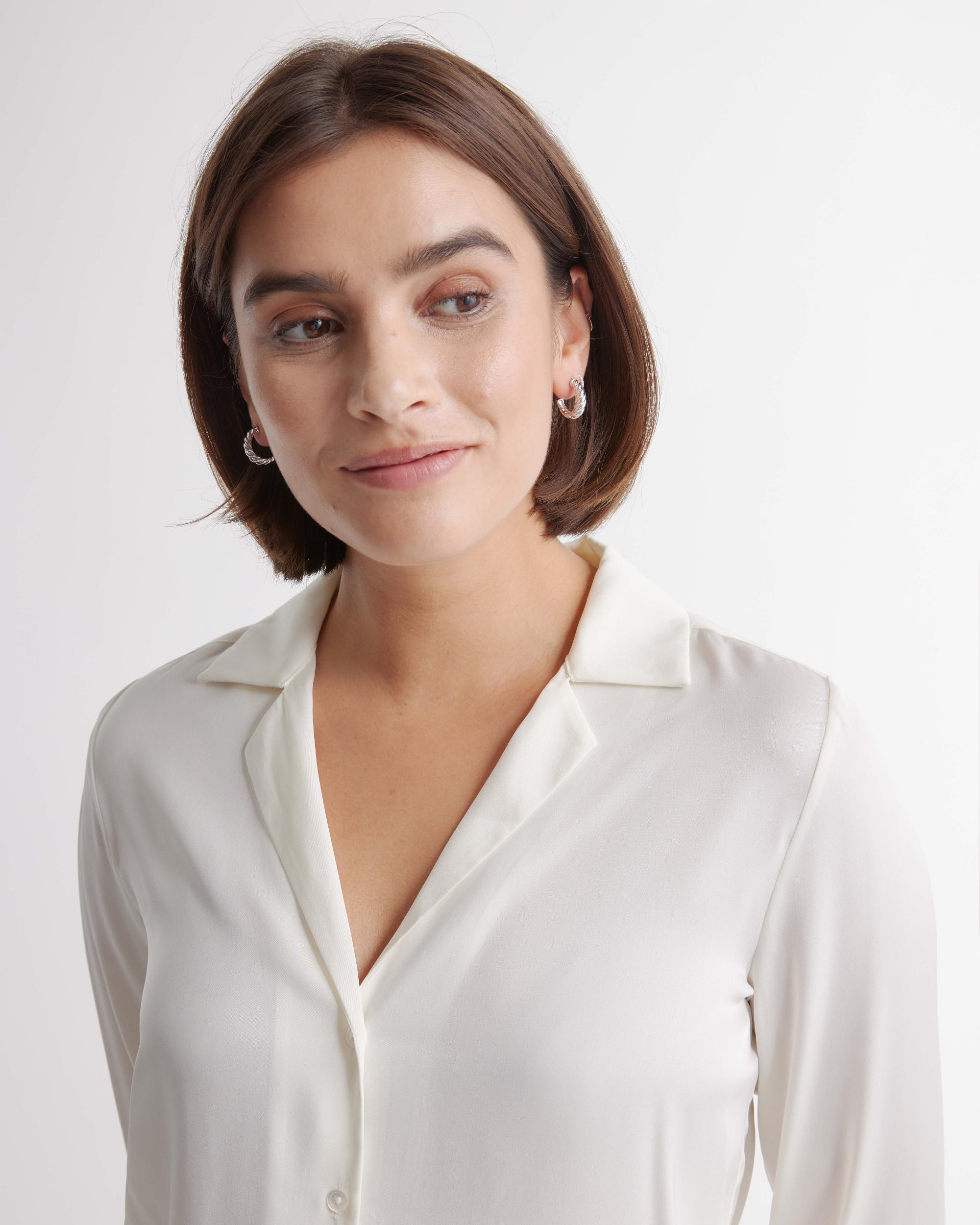 Monstera Leaf Double Huggie Hoop Earrings Product Image