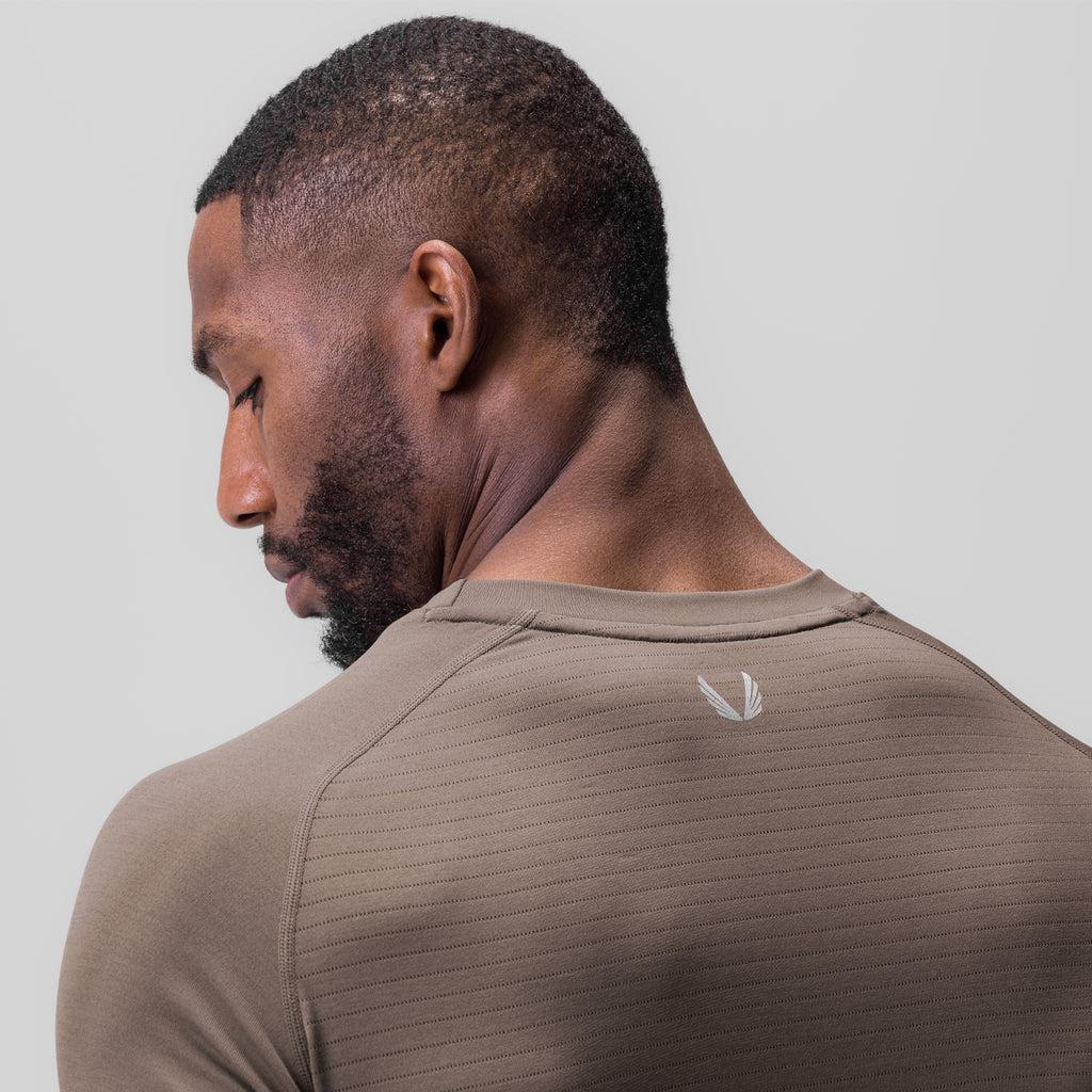 0839. 3D-Lite® 2.0 Fitted Tee - Deep Taupe "OTWR" Product Image