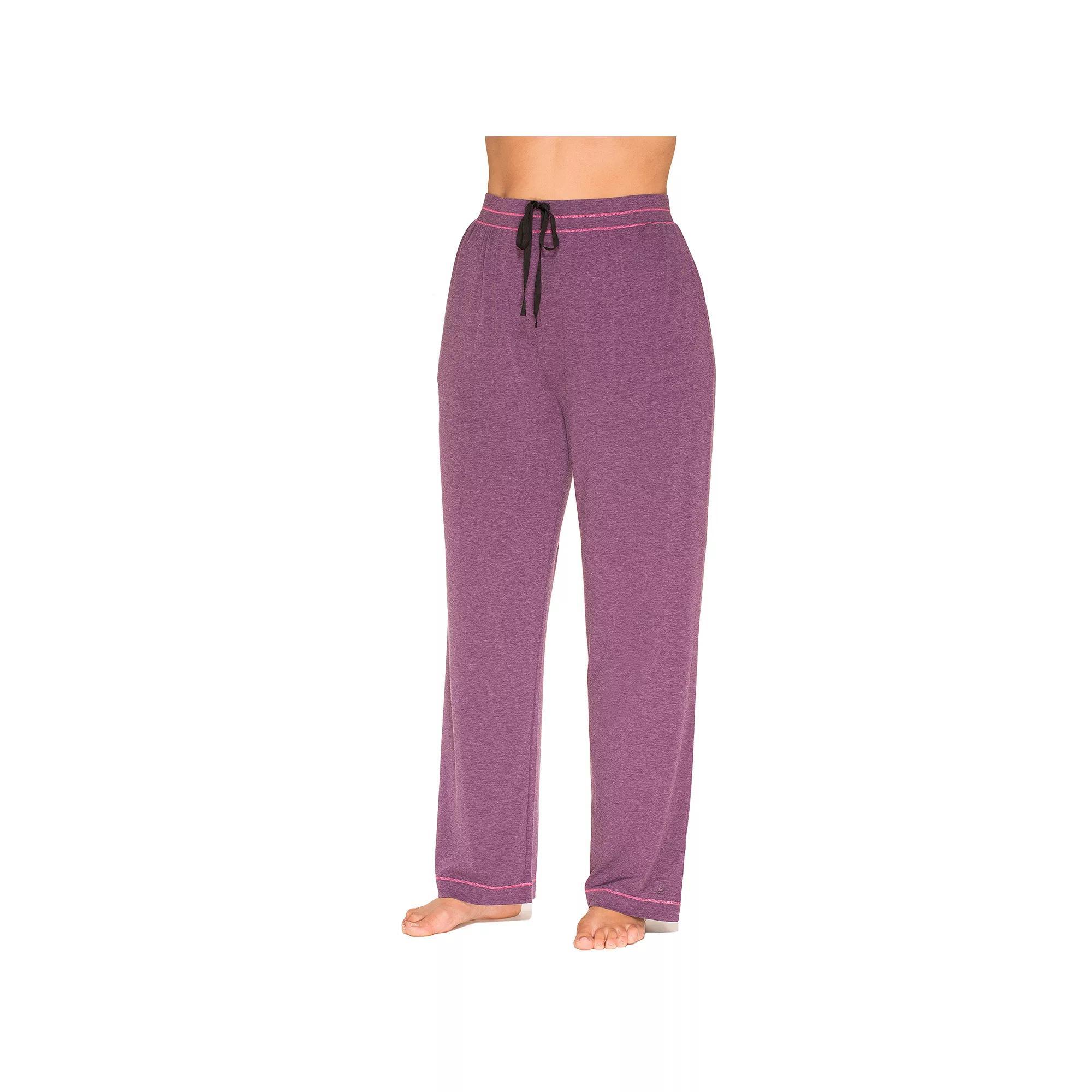 Plus Size Cuddl Duds® Essentials Pajama Pants, Women's, Size: 2XL, Black Product Image