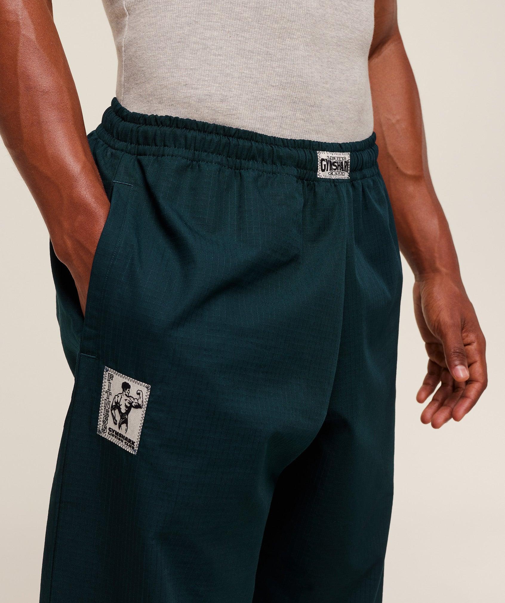 Gymshark Pumper Pants - Deep Petrol Blue Male Product Image