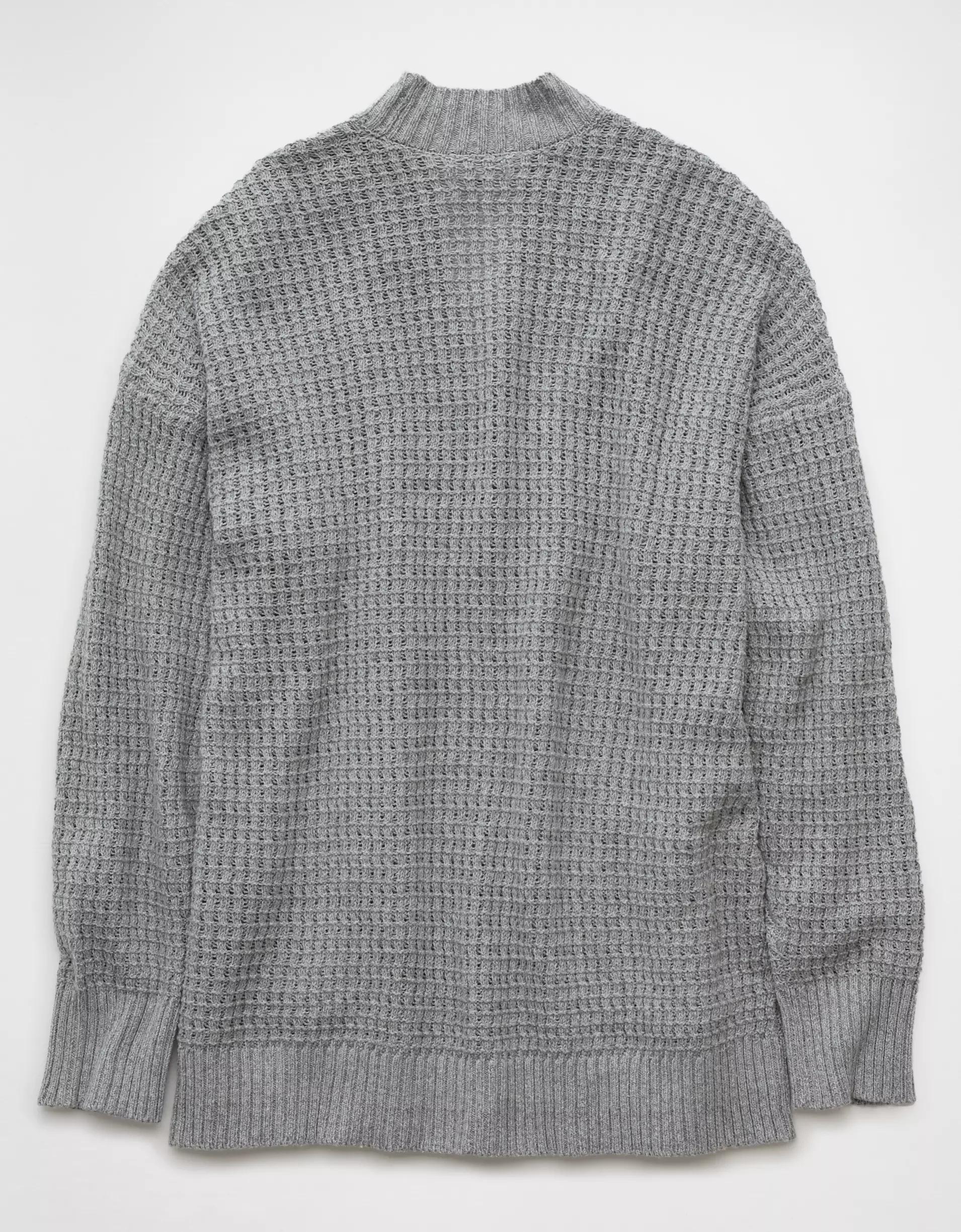 AE Open Knit Cardigan Product Image
