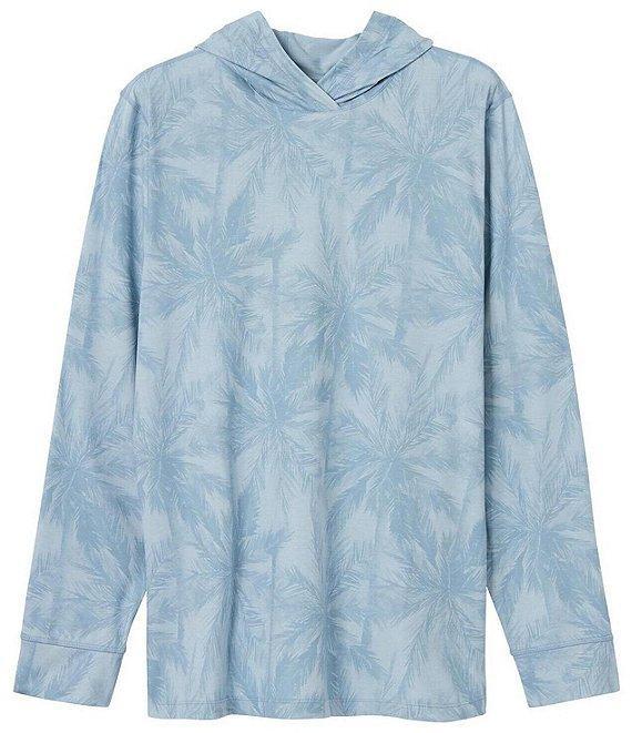 SAXX Droptemp® All Dat Cooling UPF Palm Tree Graphic Hoodie Product Image