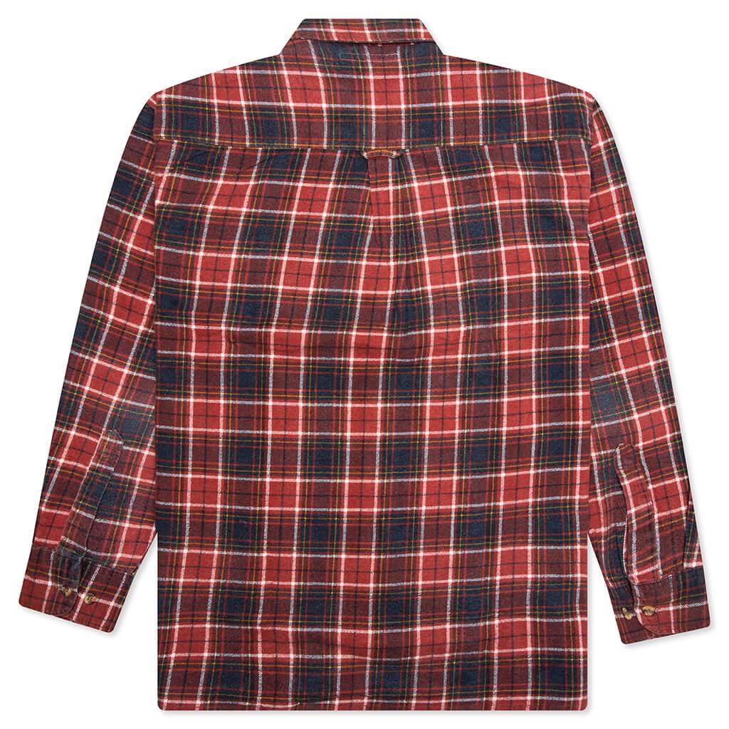 Ribbon Flannel Shirt - Assorted Male Product Image