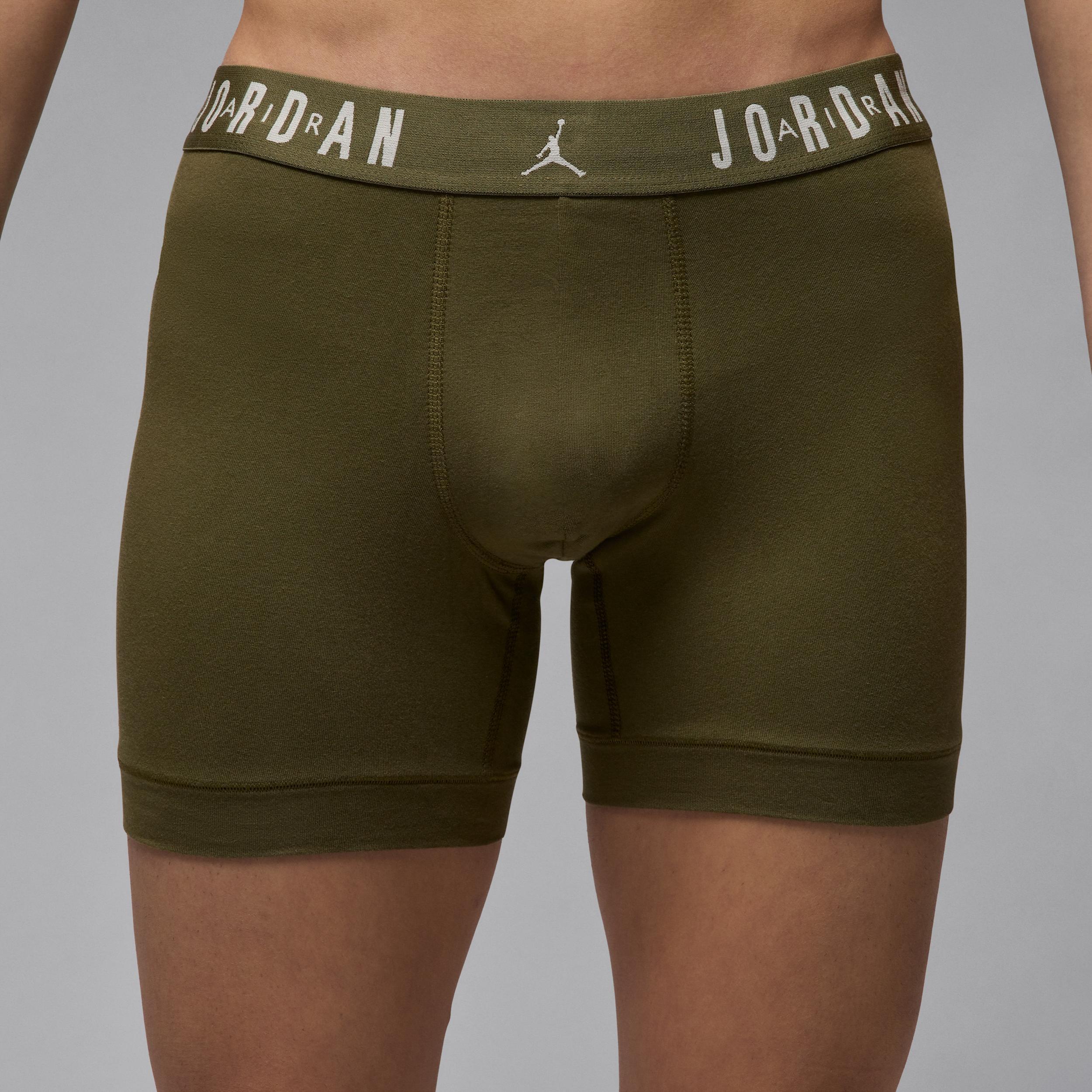 Men's Jordan Flight Cotton Core Boxer Briefs (3-Pack) Product Image