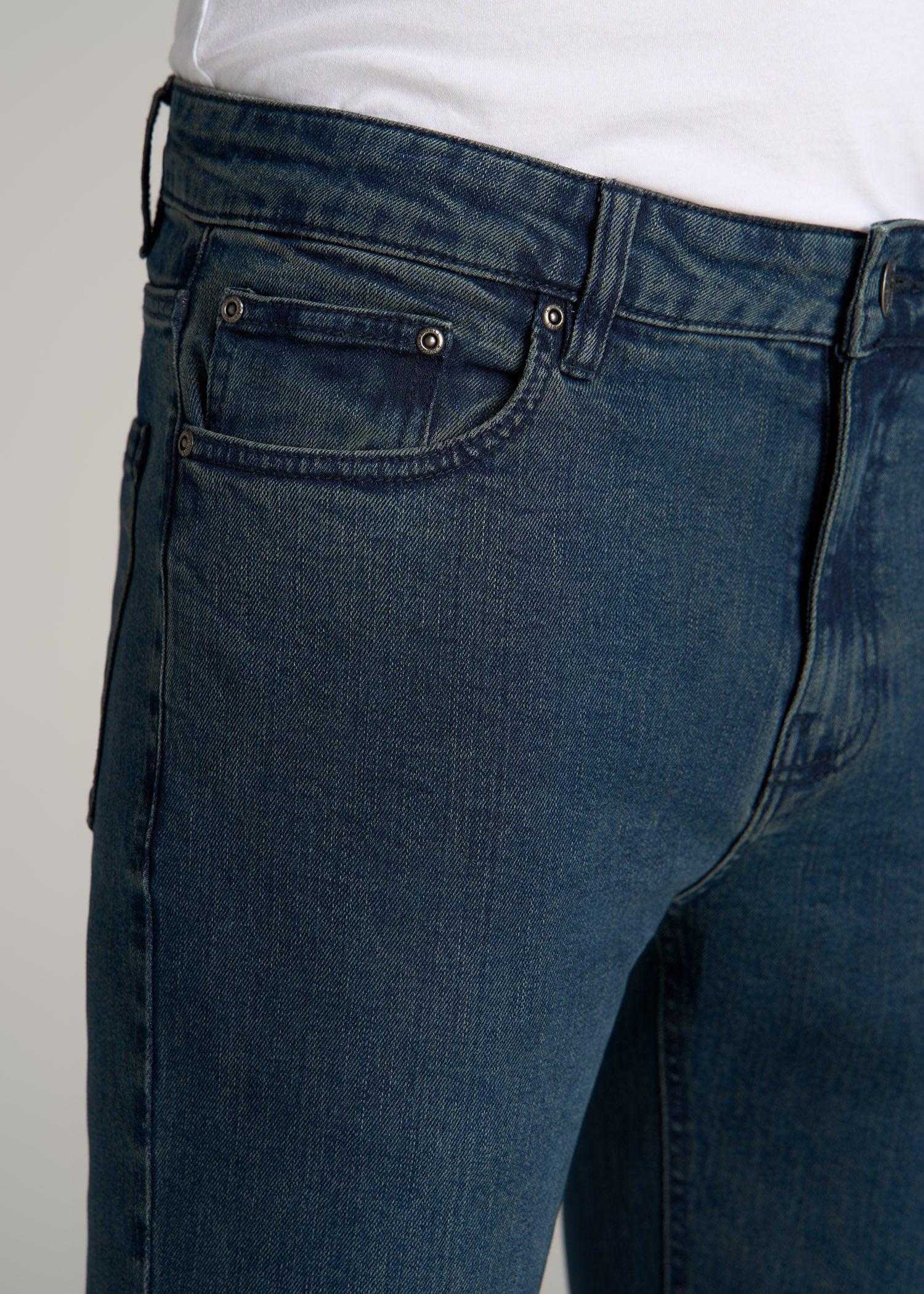 Dylan SLIM-FIT Jeans for Tall Men in Coastal Blue Product Image
