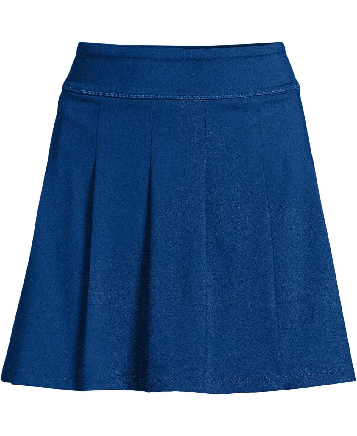 Women's Lands End Active High Impact High-Rise Skort, Size: XL, Black Product Image