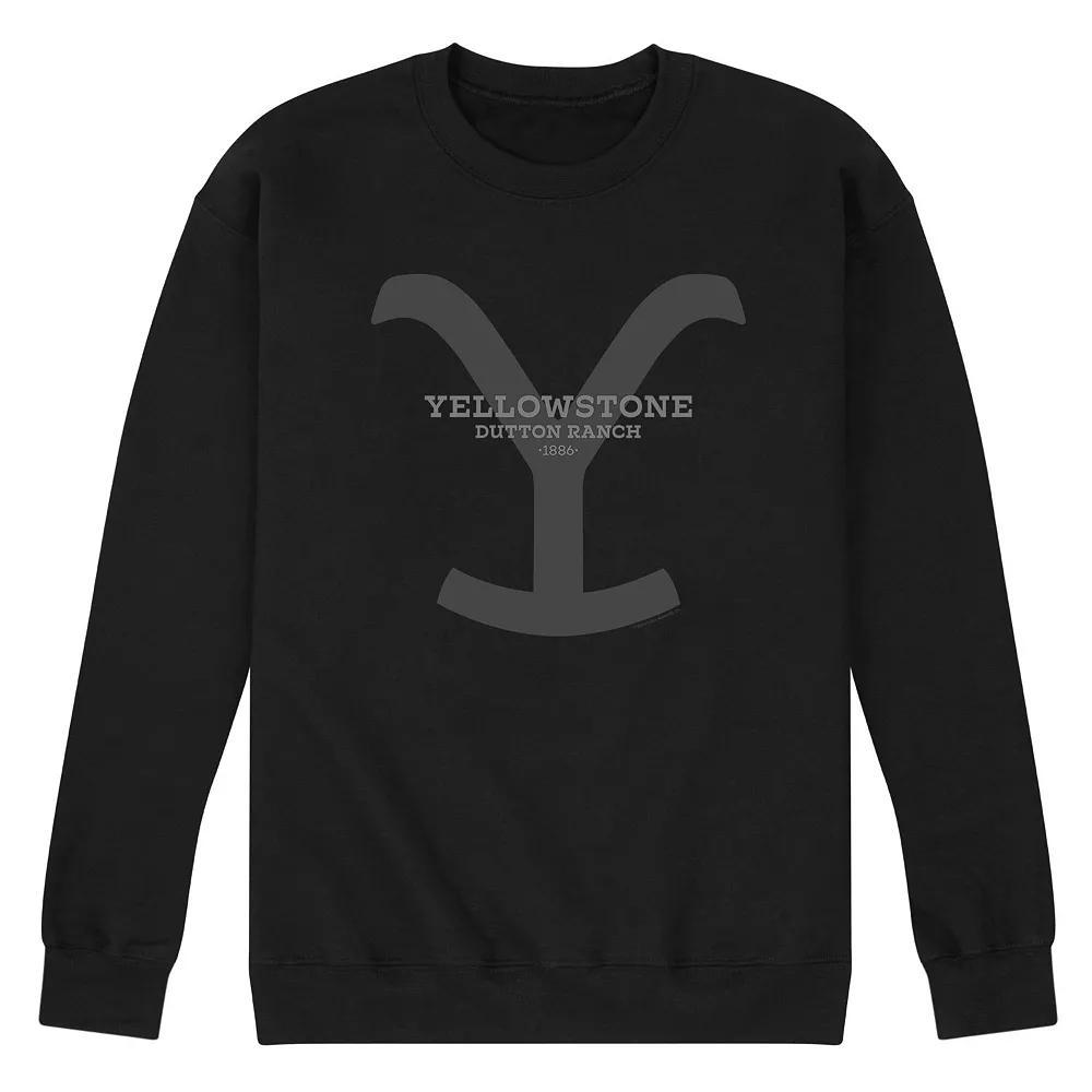 Men's Yellowstone Stone Dutton Sweatshirt, Size: Small, Black Product Image