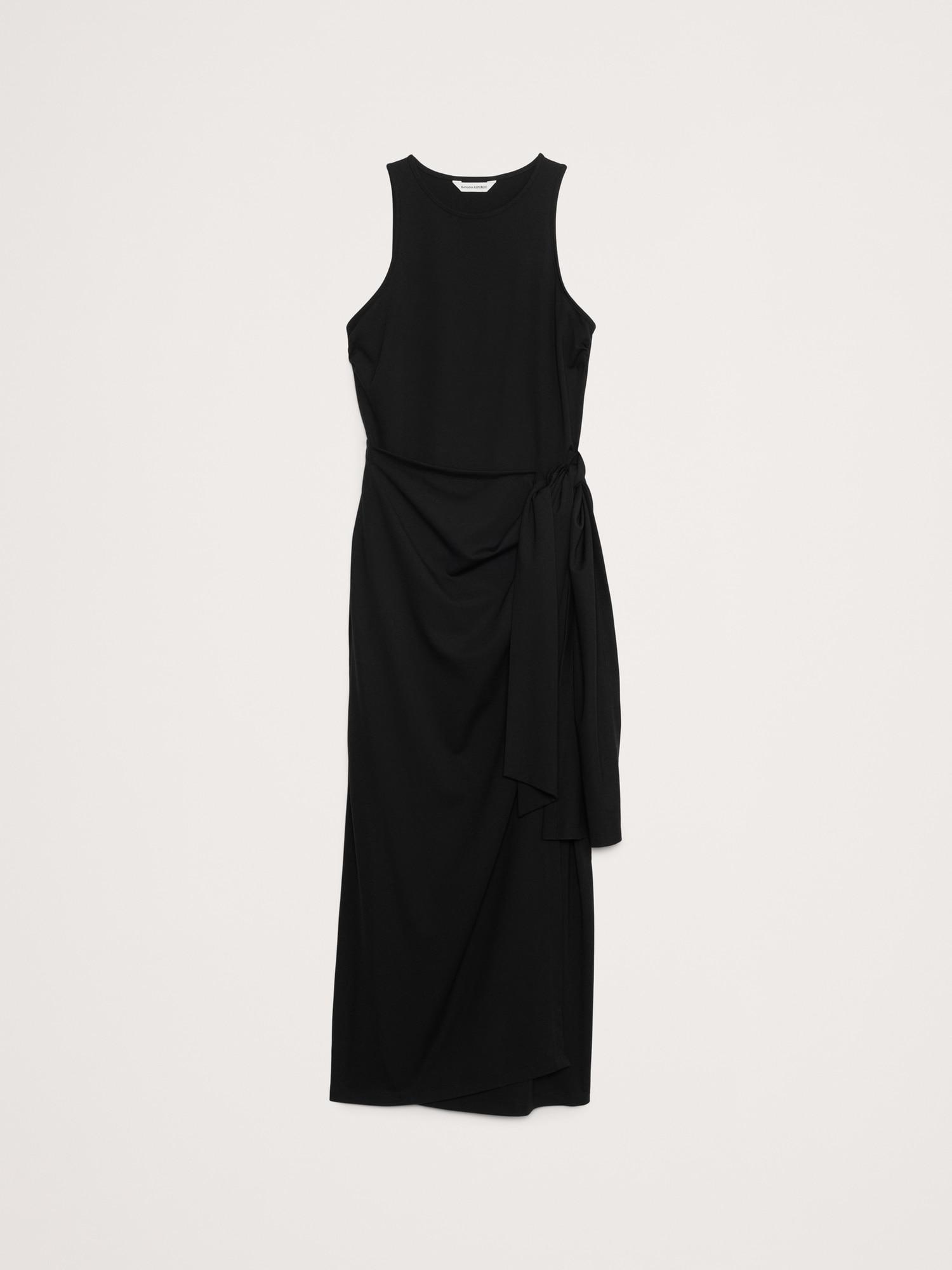 Knit Wrap Dress Product Image