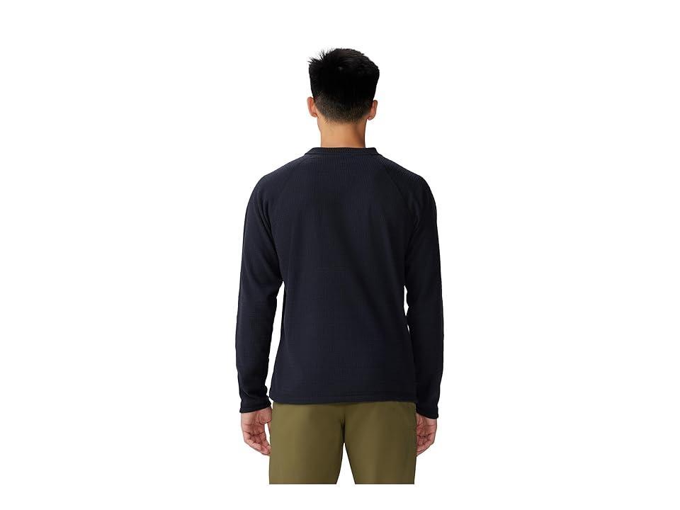 Mountain Hardwear Summit Grid Long Sleeve Crew Men's Clothing Product Image