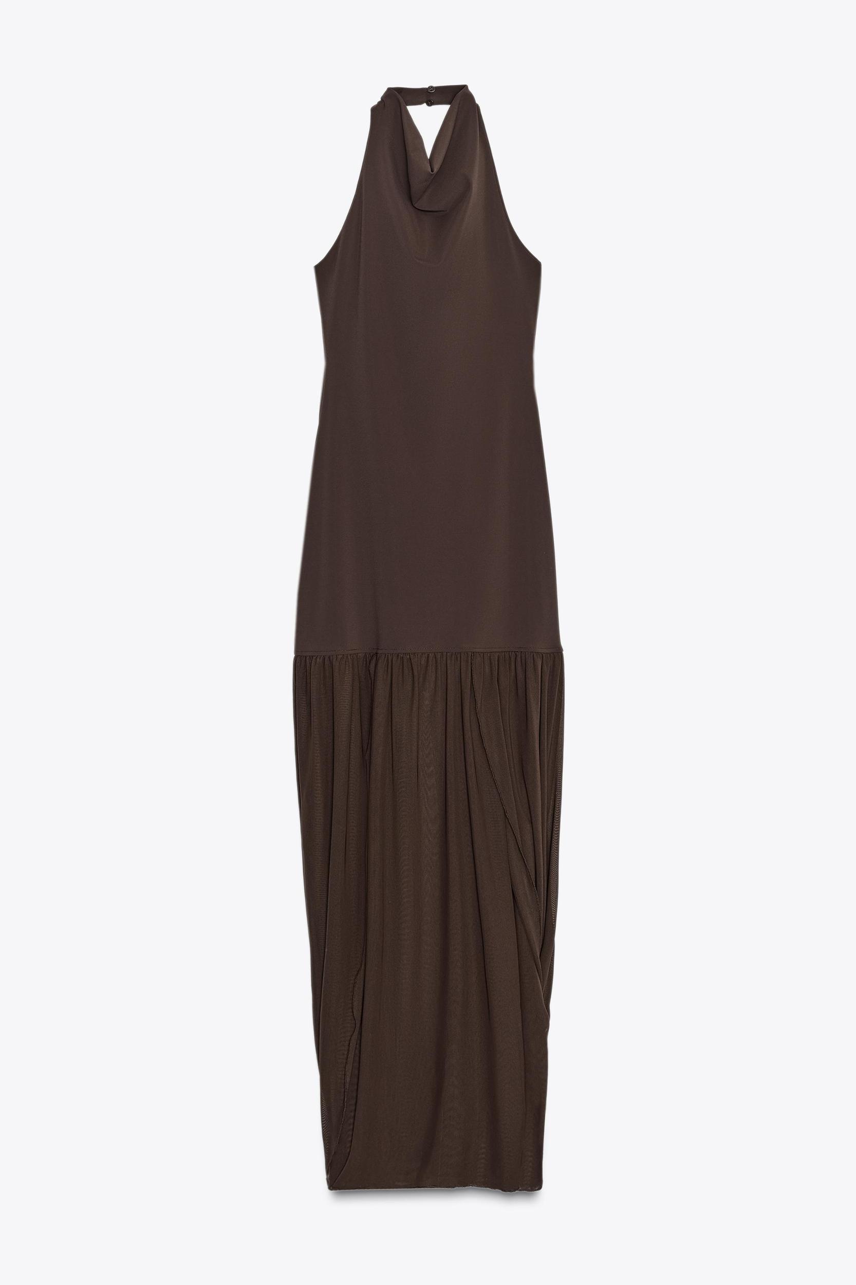 COMBINATION HALTER DRESS Product Image