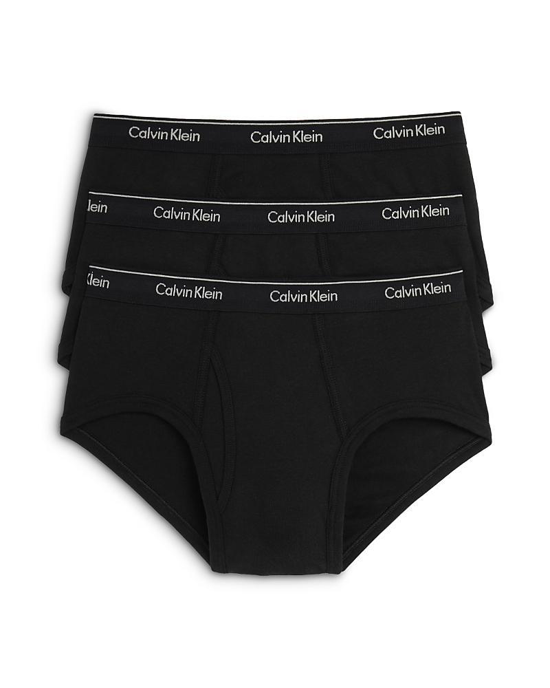 Men's Calvin Klein 3-Pack Cotton Classic Briefs, Size: Small, White Product Image