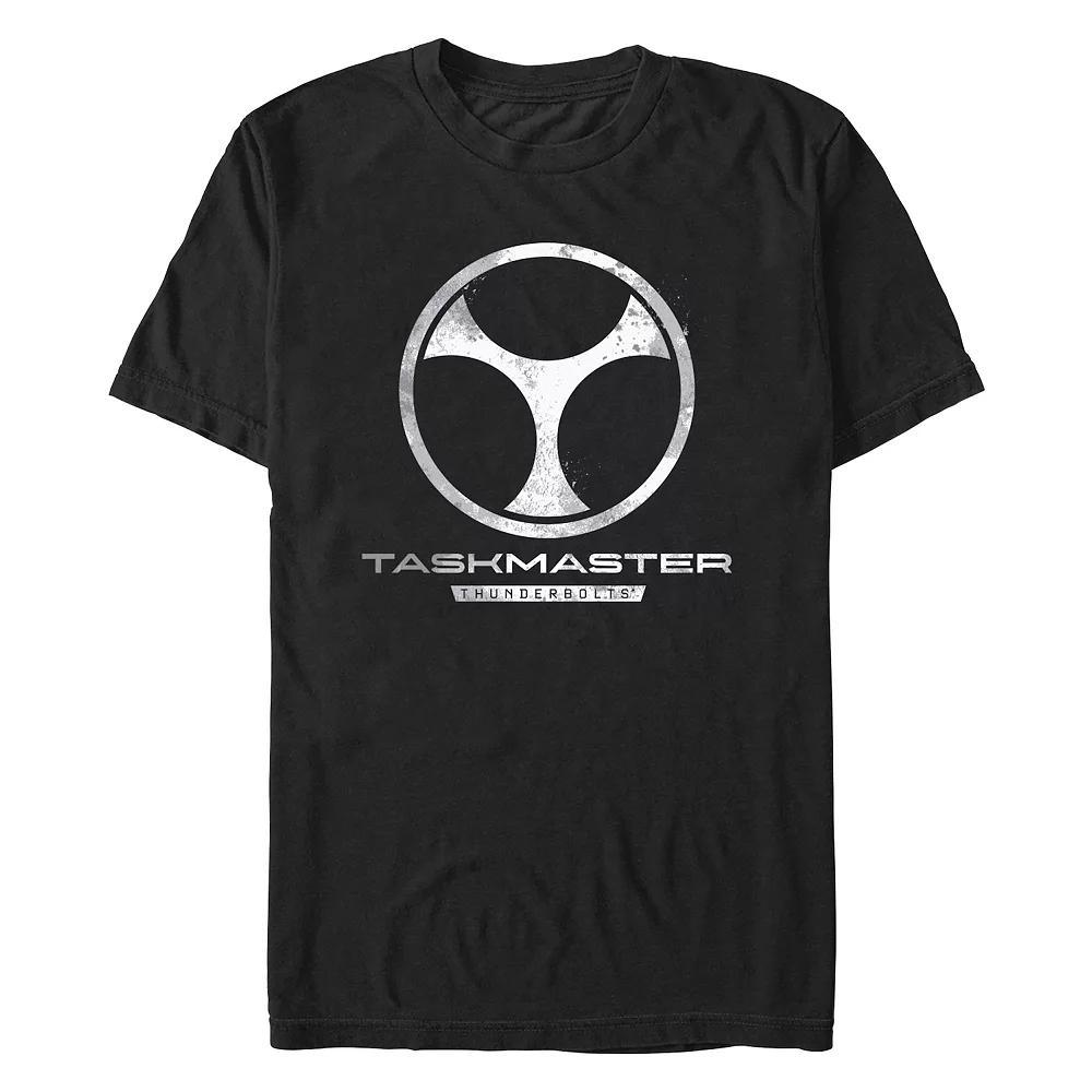 Big & Tall Marvel Thunderbolts Taskmaster Symbol Graphic Tee, Men's, Size: 4XL Tall, Black Product Image