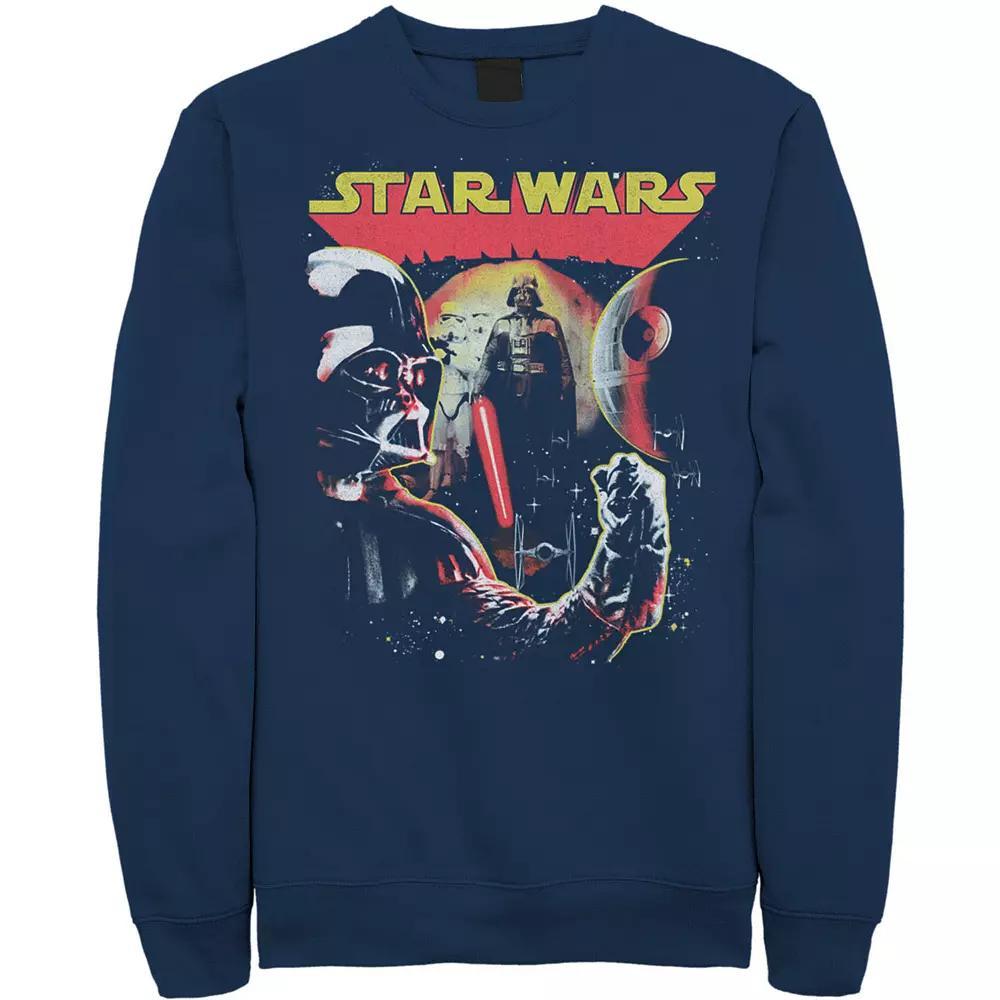 Men's Star Wars Darth Vader Collage Of Views Sweatshirt, Size: XXL, Black Product Image