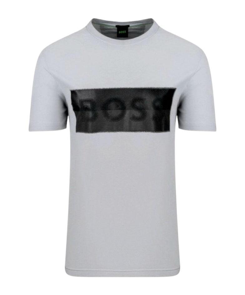 HUGO BOSS Short-sleeved T-shirt In Gray Product Image